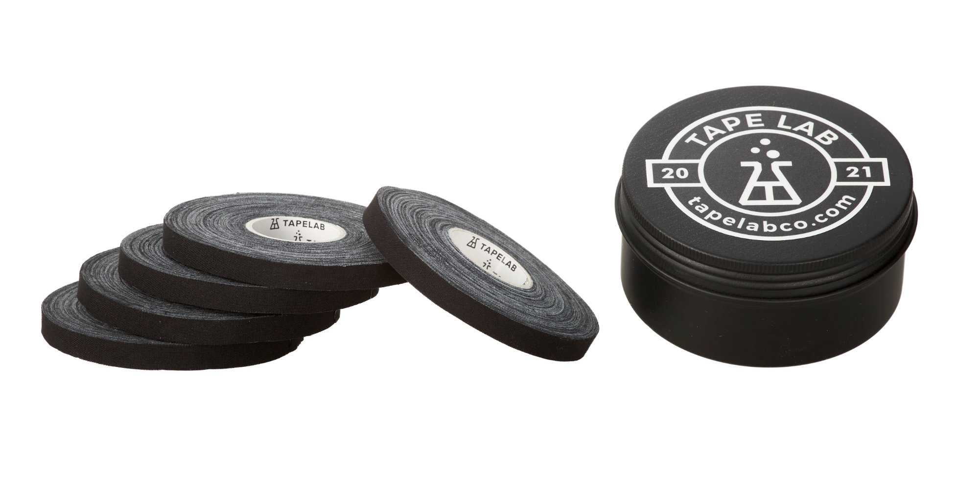 Athletic Finger Tape Set 1 - 5 x Finger Tape schwarz plus Box