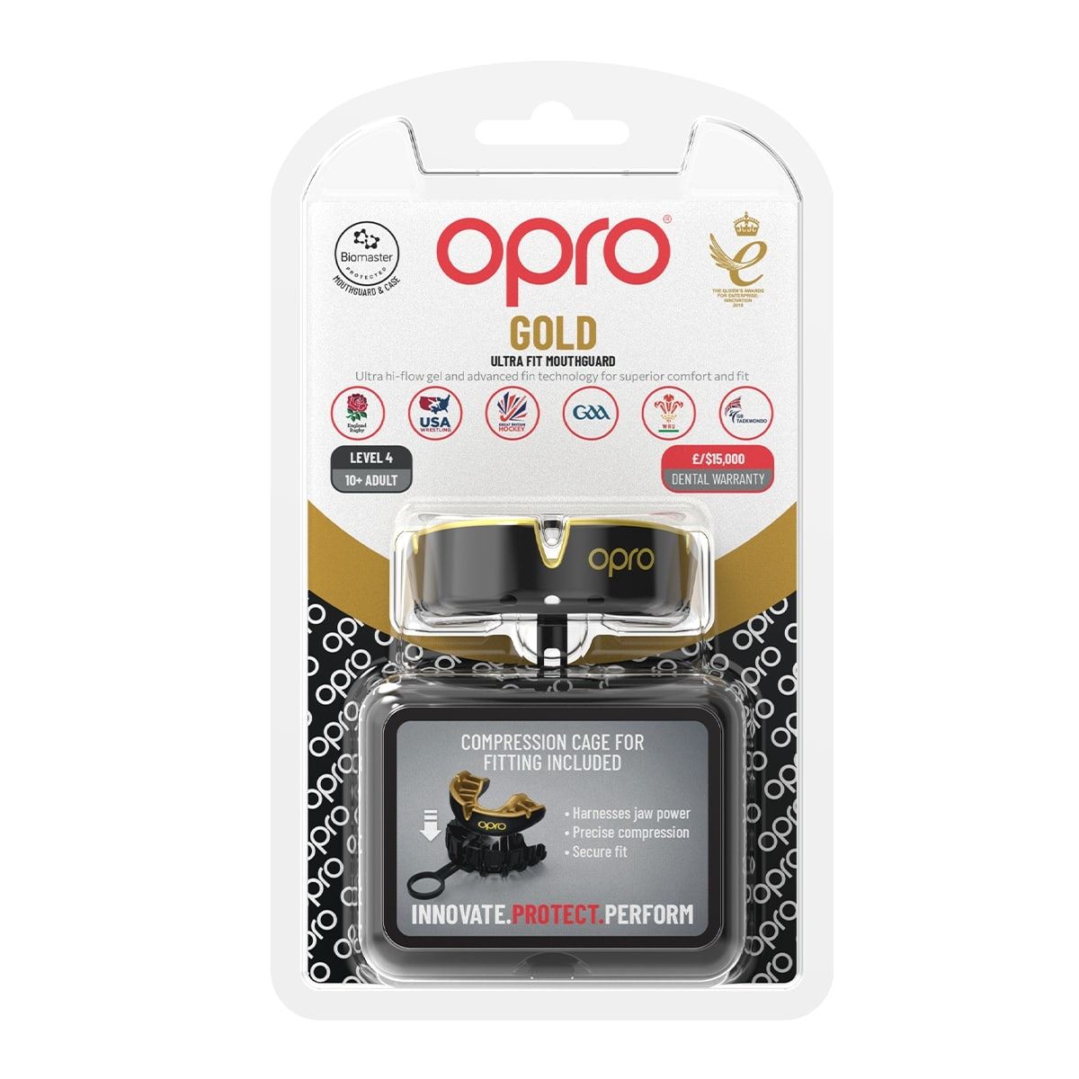 OPRO Mouthguard Gold Senior 2022 edition