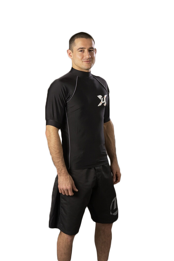 Rash Guard Under Gi Shortsleeve black