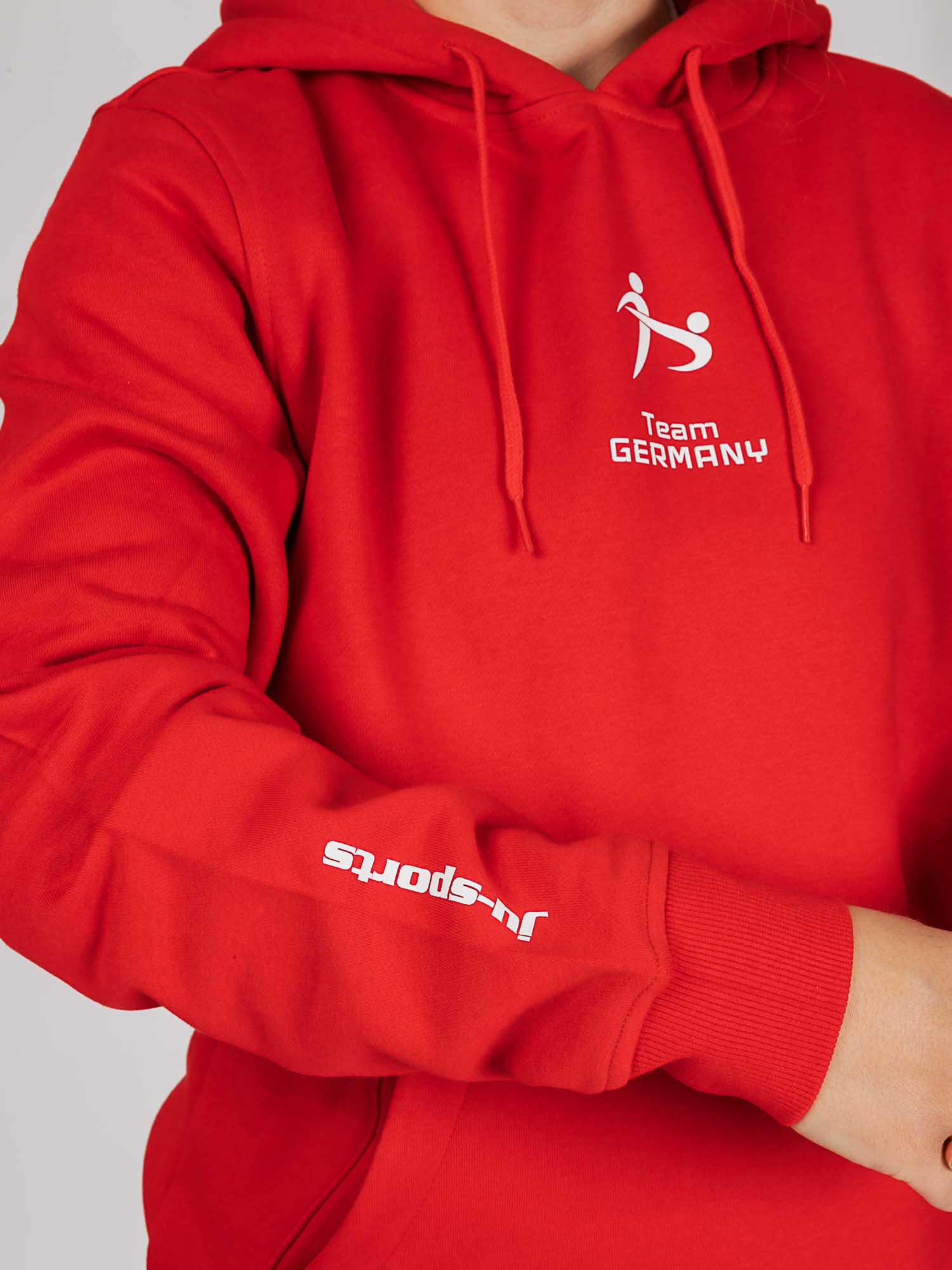 Team DJJV Hoodie city red