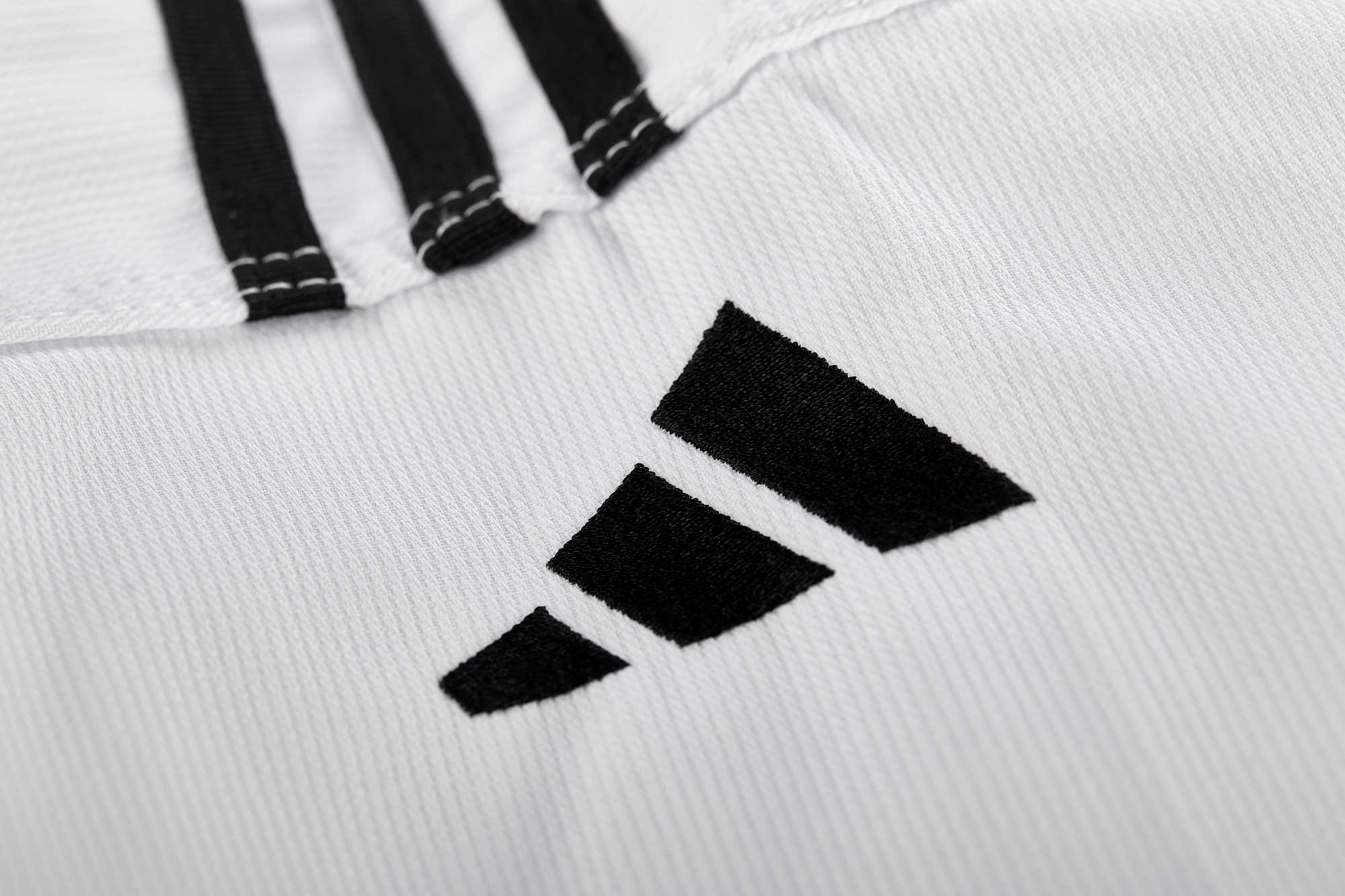 adidas TKD dobok adi club ADITCB02 black collar / black stripes adidas TKD dobok adi club ADITCB02 black collar / black stripes