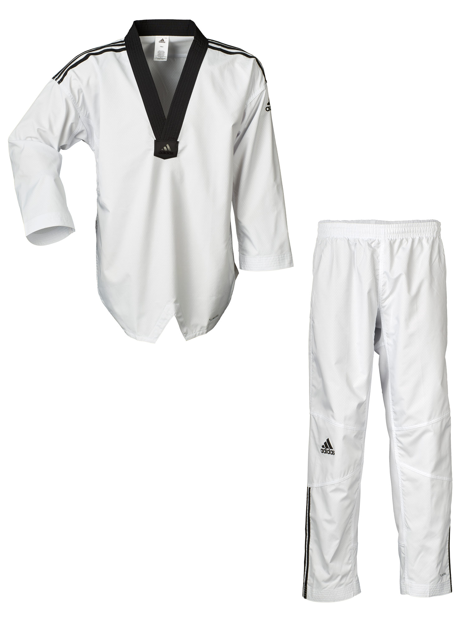 adidas TKD dobok Fighter ADITF02 black stripes