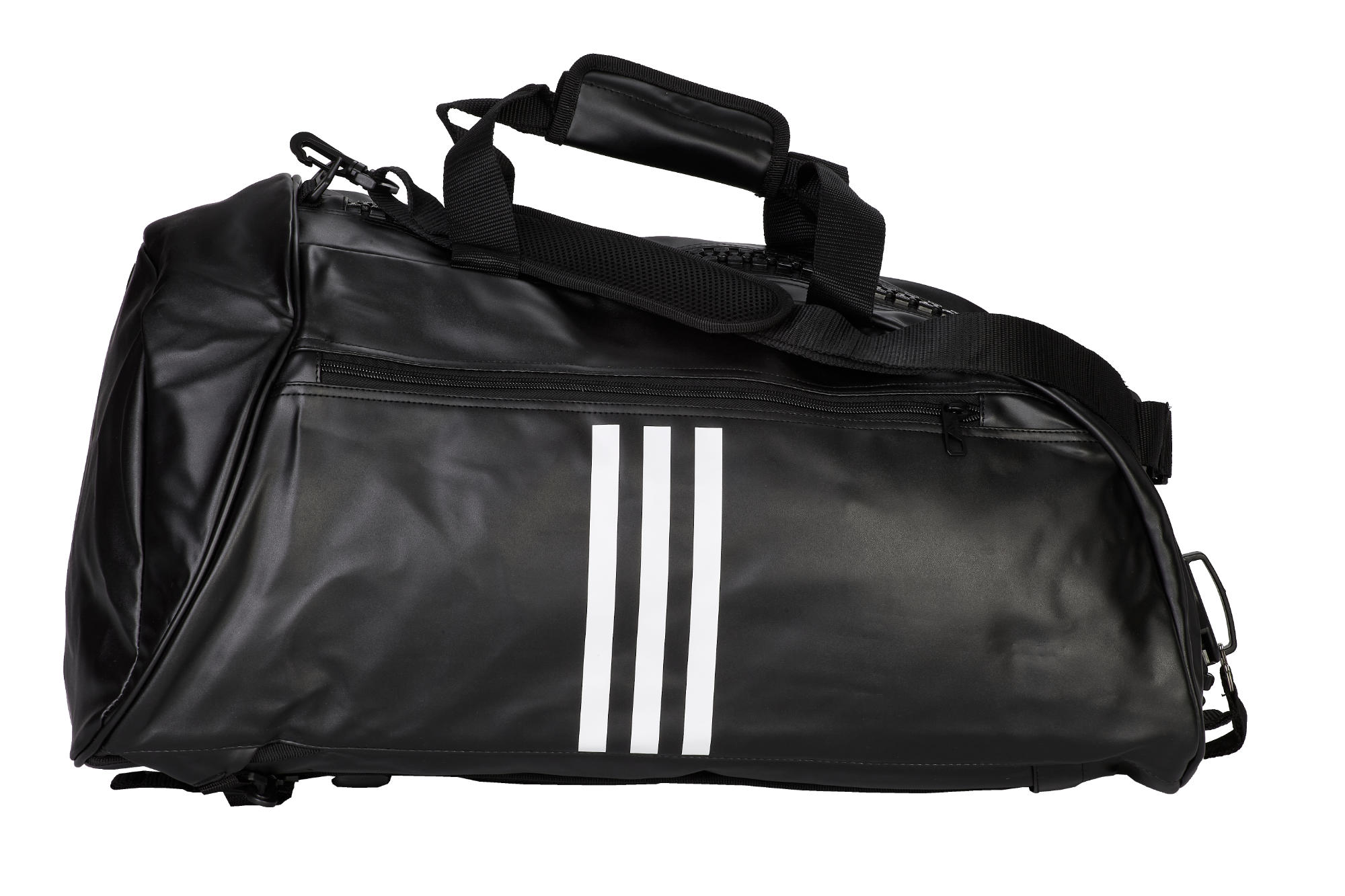 adidas 2in1 Bag Combat Sports black/white PU, adiACC051