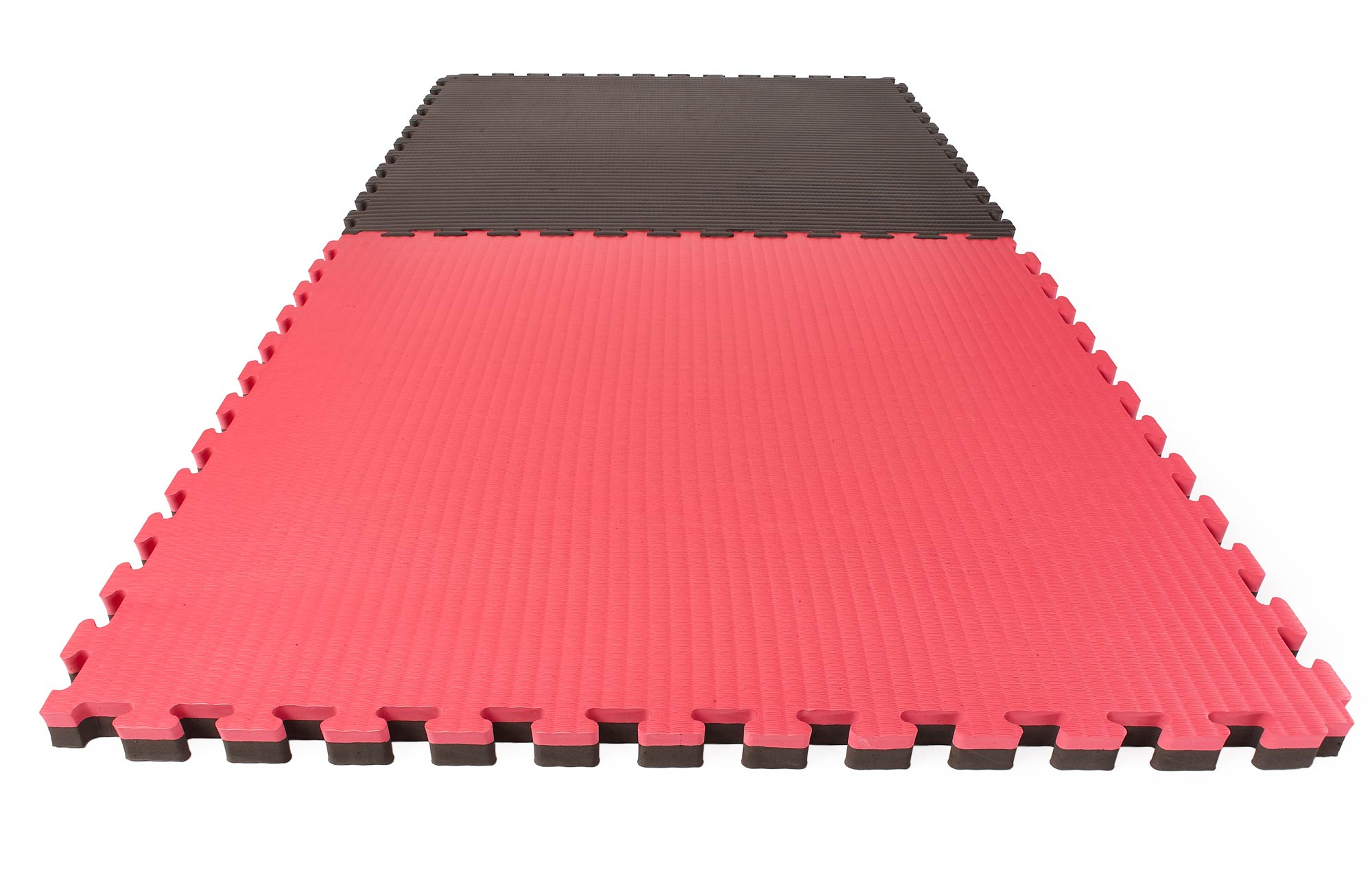 Y Rot Mat Ju-Sports Puzzlematte Econo Tatami 4 cm schwarz/rot