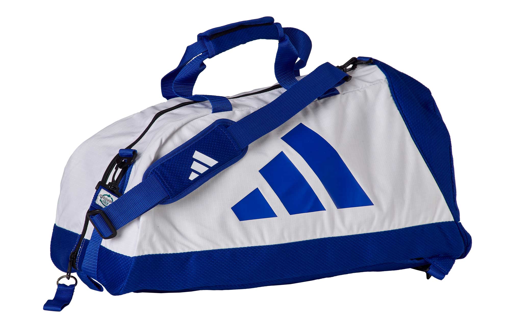 adidas 2in1 Bag "Combat Sports" blue/white cotton M, ADIACC040CS