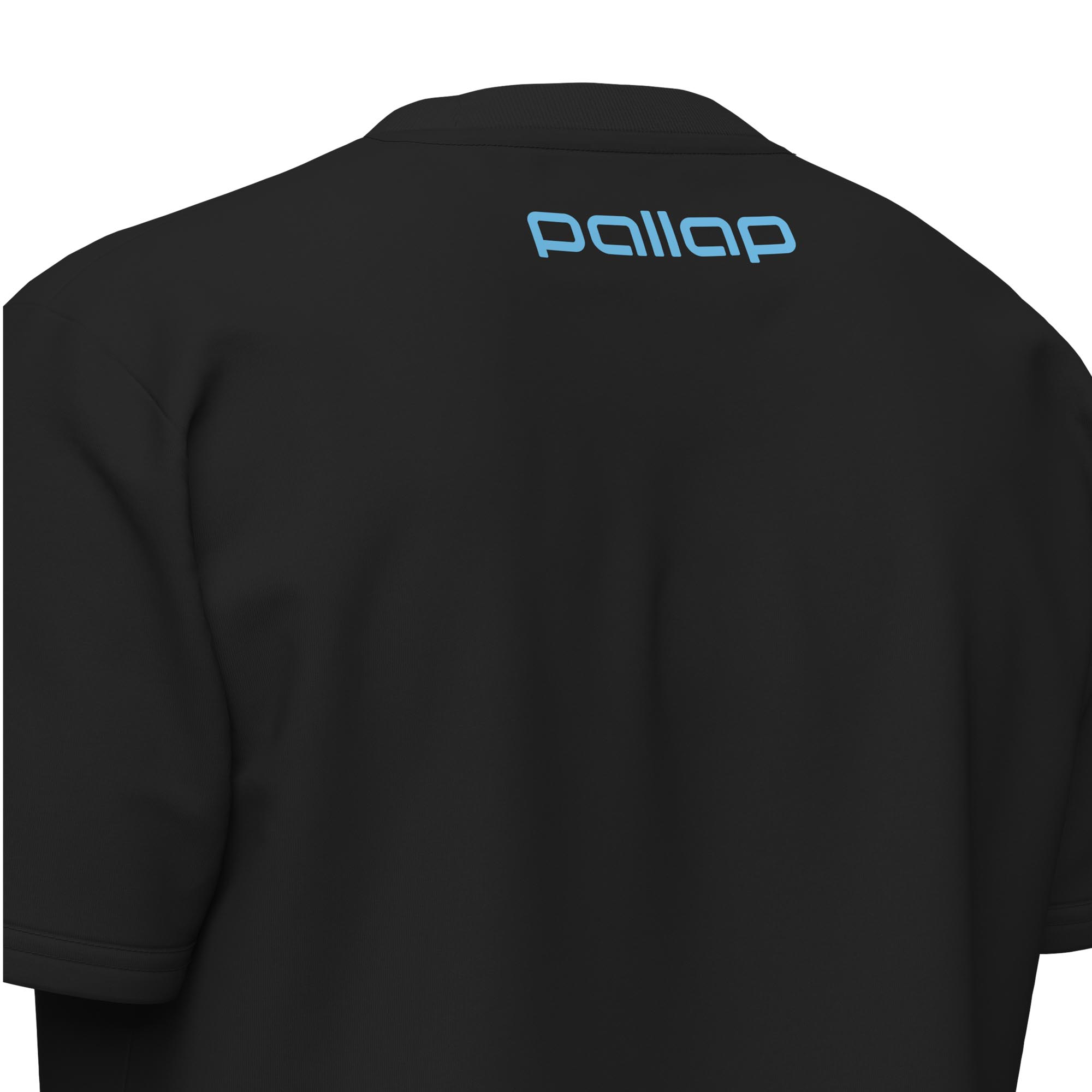 Pallap men's team shirt black/pulse blue