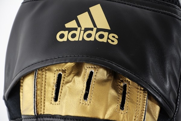 adisbac01_8 adidas training focus mitt PU ADISBAC01, black/gold