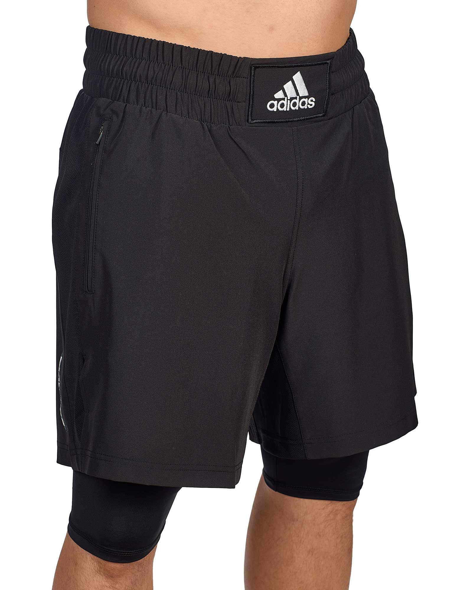 adidas boxing wear tech shorts with tights BXWTSH02