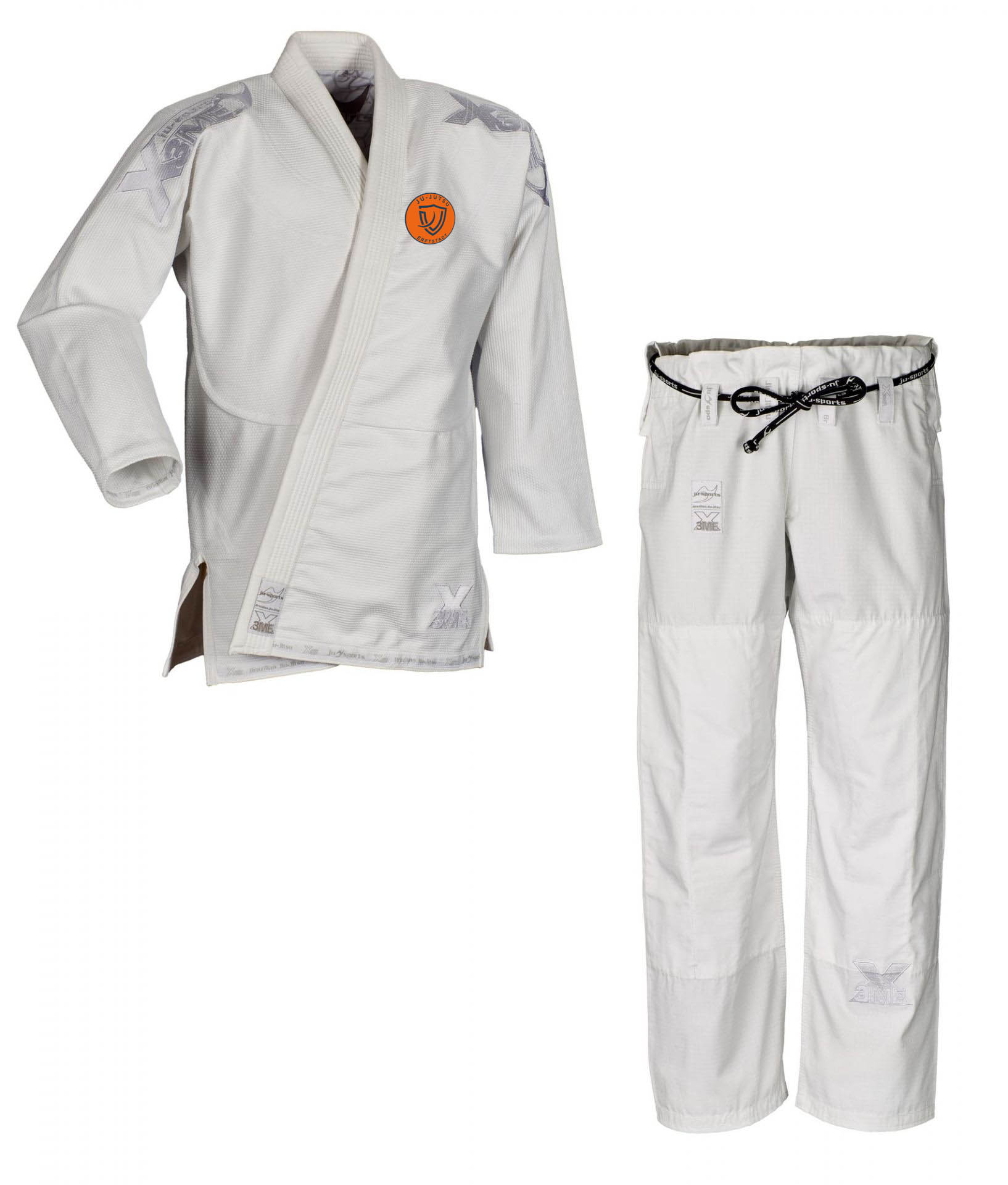 BJJ-Anzug EXTREME White/White 2.0 SG Erfstadt Vereinskollektion