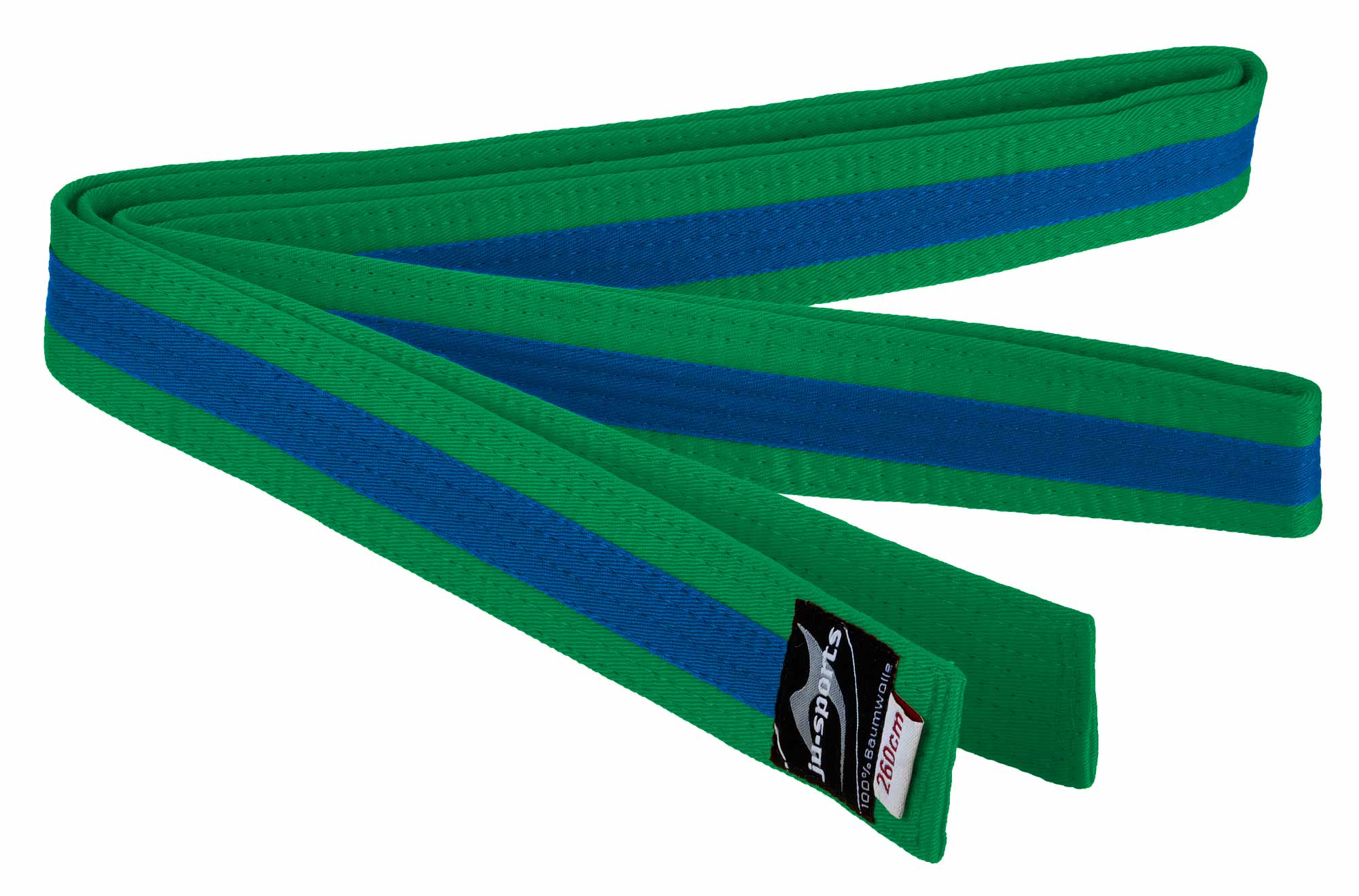 Ju-Sports budo belt green/blue/green