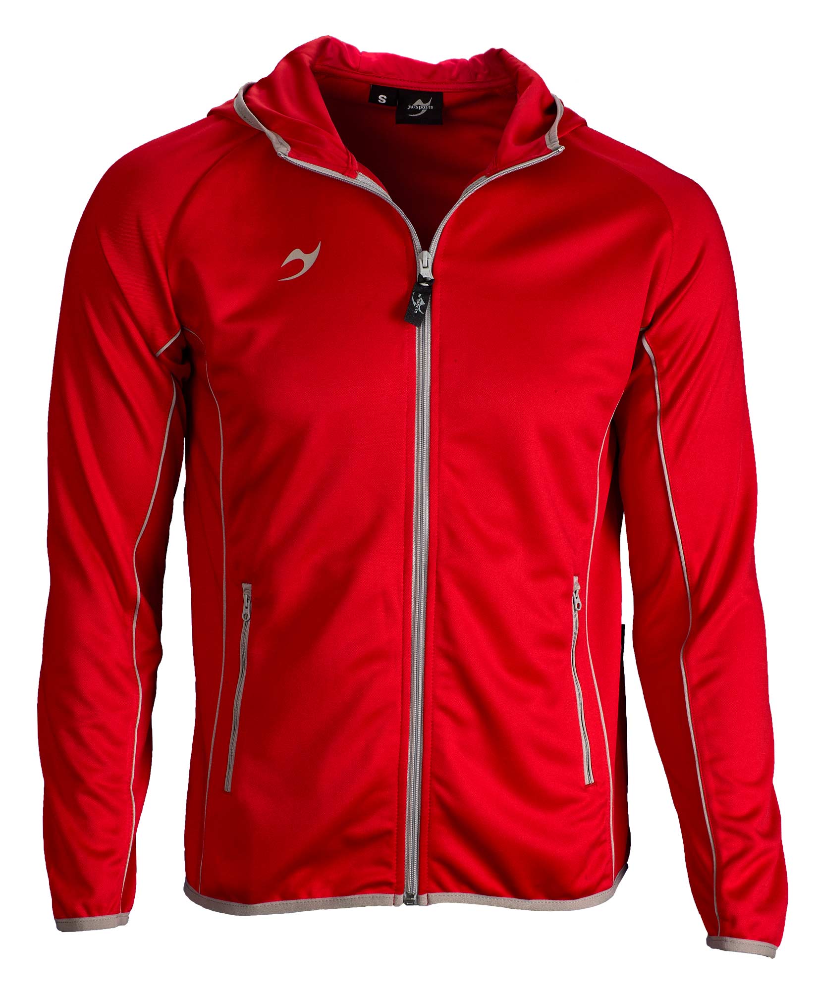 Teamwear C3 Hooded Team Jacket rot