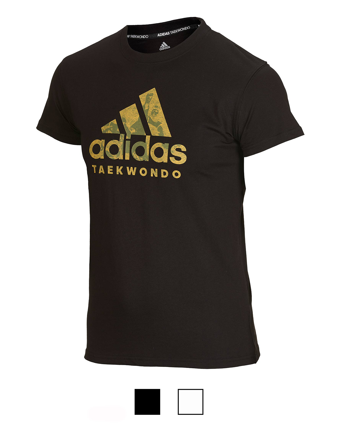 adidas badge of sport t-shirt Taekwondo black adiCLTS20T