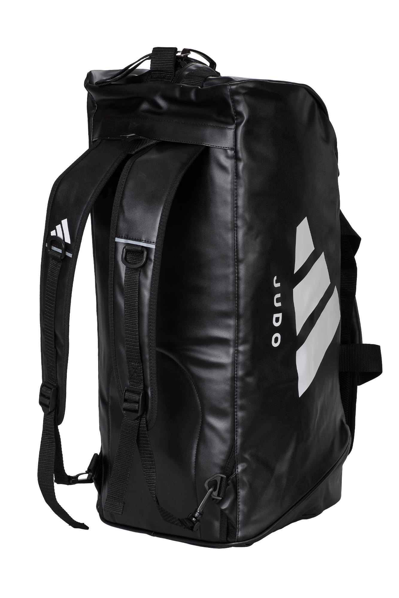 adidas 2in1 Bag "Judo" black/white PU L, adiACC051J