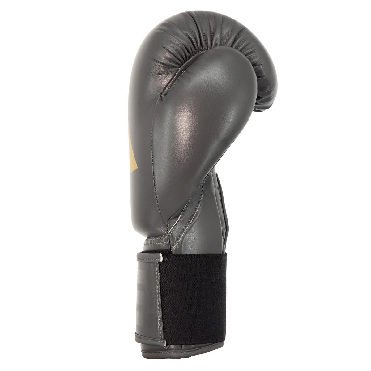 Boxhandschuh, Lederhandschuh, Grau, Klettverschluss, Gepolstert