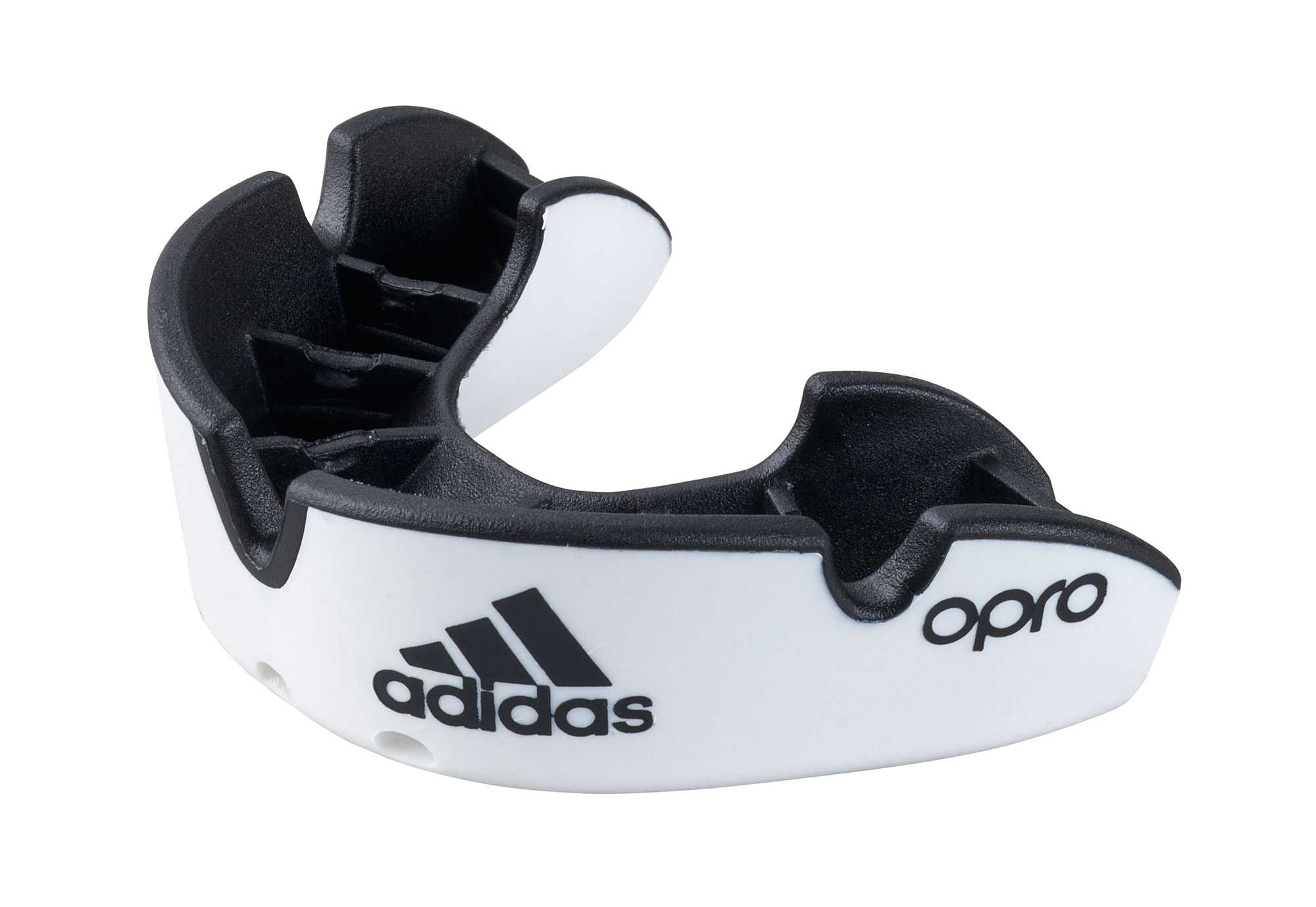 adidas OPRO Mouthguard Argent Senior white/black ADIBP32