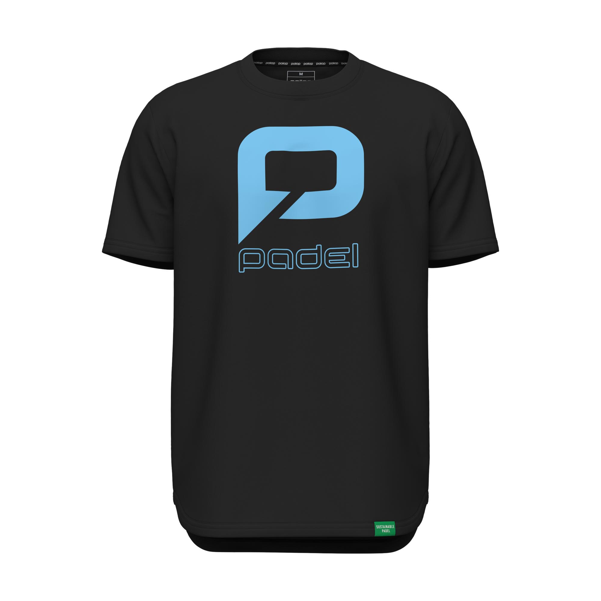 Pallap men's team shirt black/pulse blue