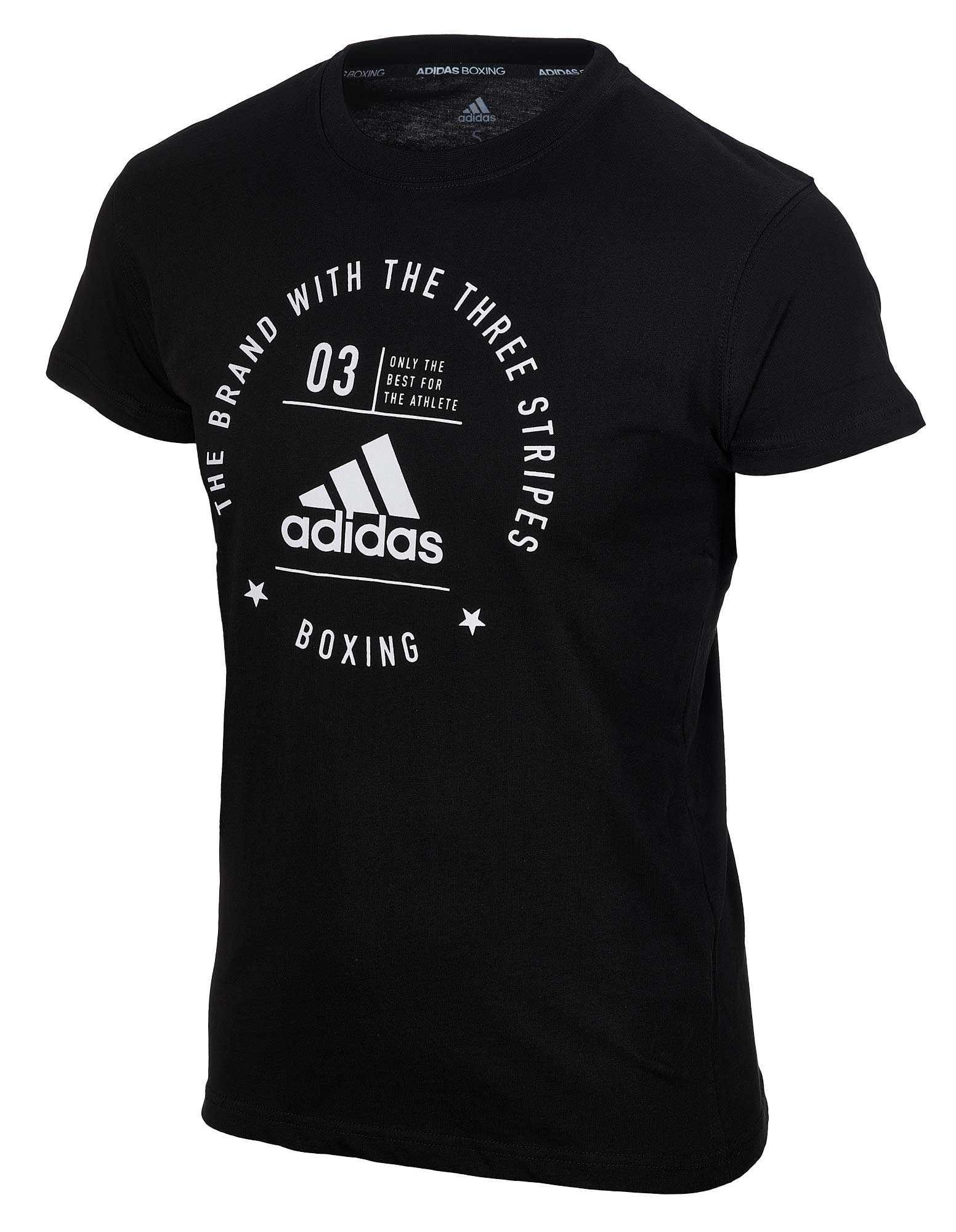 adiCL01B-Community-T-Shirt-black_white-03 adidas Community Line T-Shirt Boxing adiCL01B black