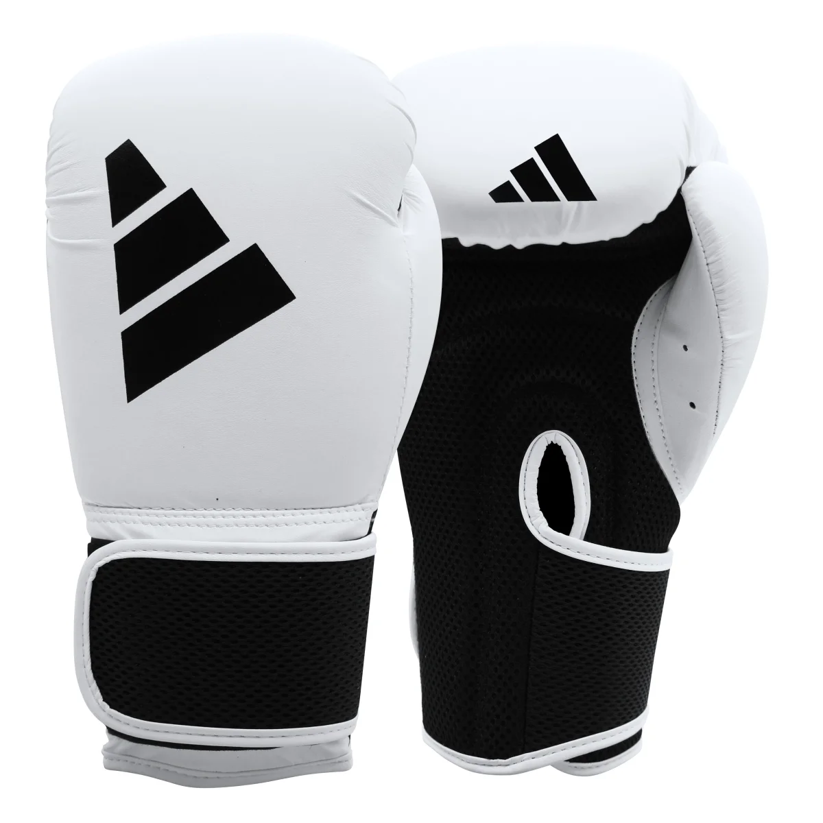 Boxhandschuhe, Boxen, Schwarz-Weiß, Schaumstoff, Griffpolster