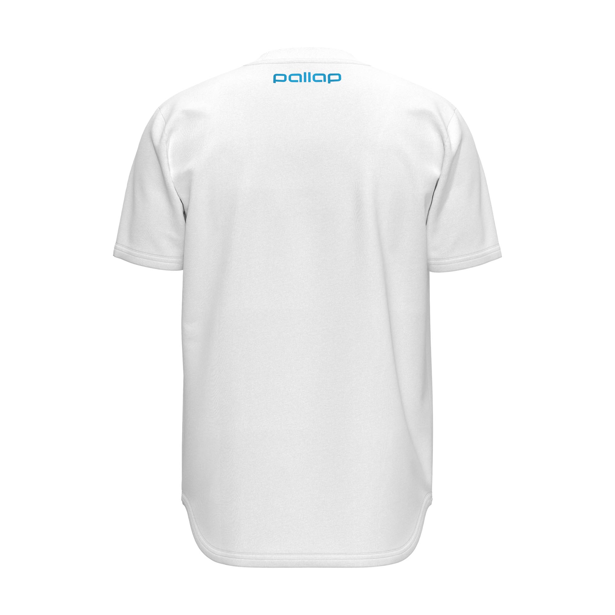 Pallap men's shirt white/cool grey/blue