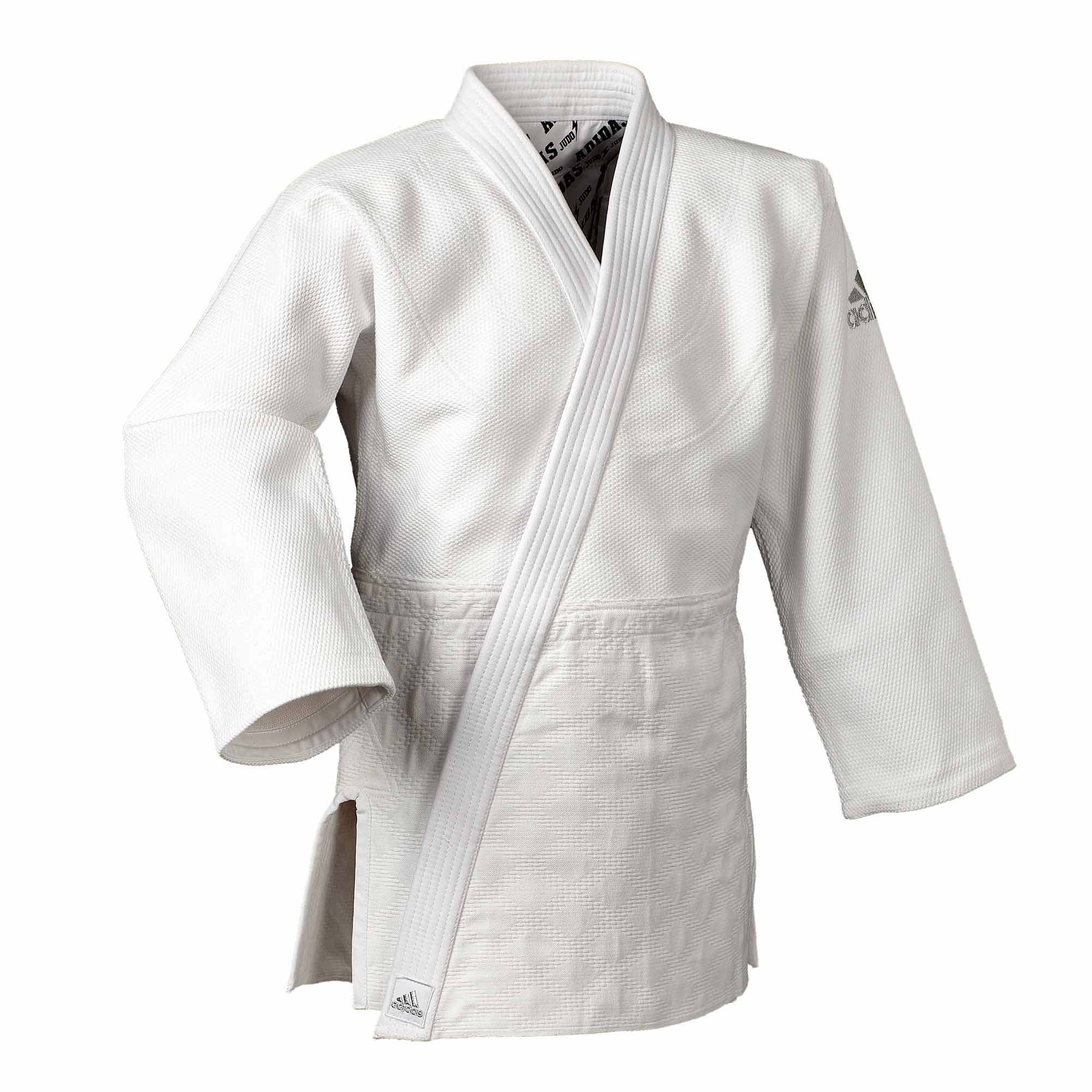 adidas judo gi Millenium J990 white / silver 