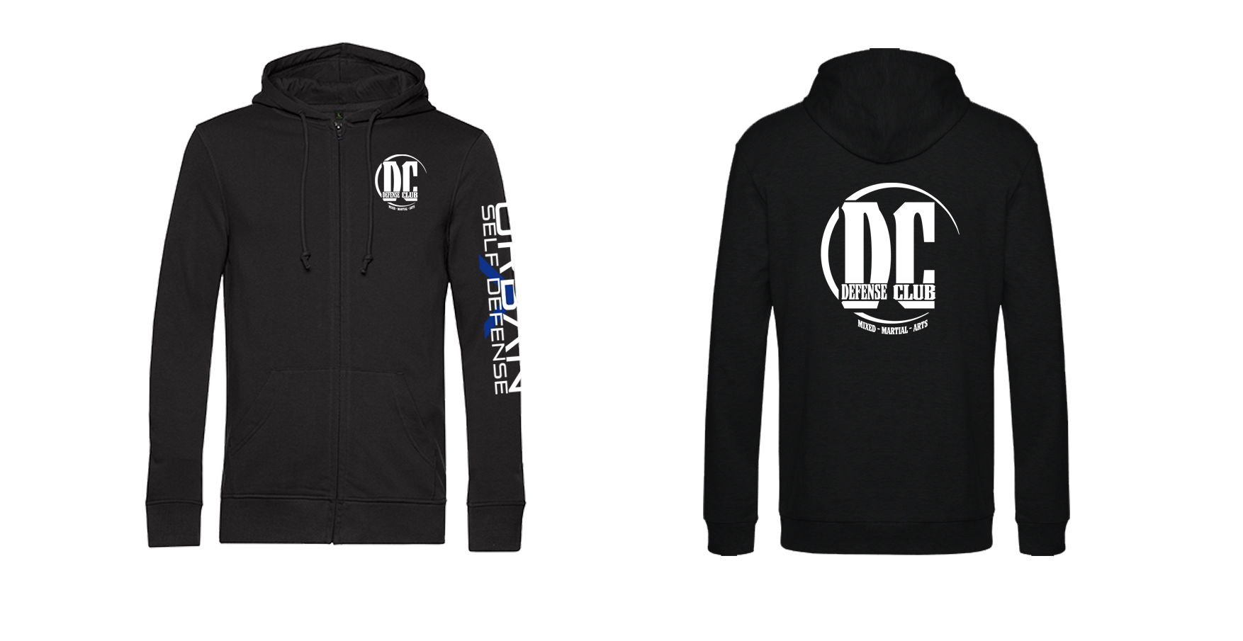 Ju-Sports Element C2 Full Zip Jacket white/navy blue