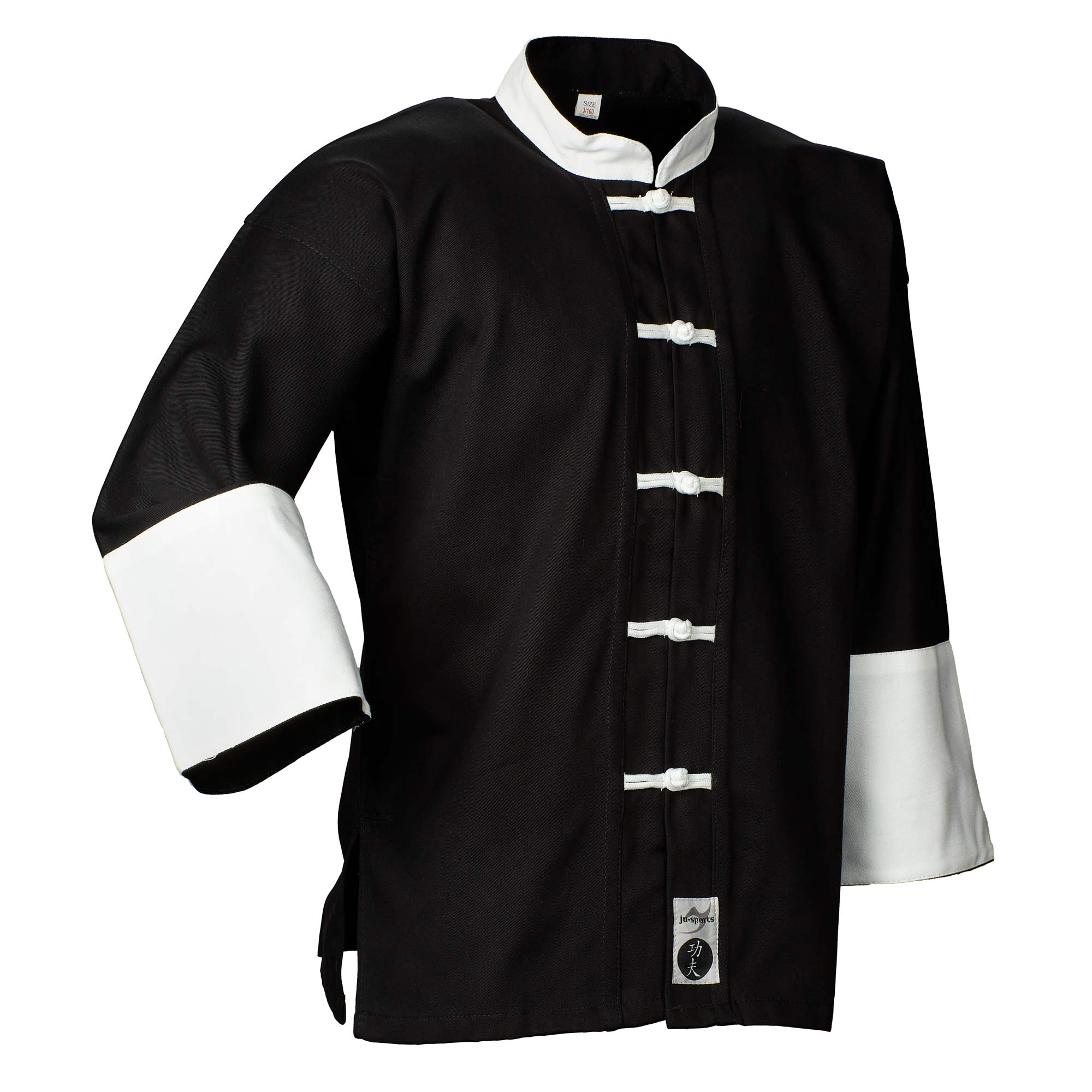 Kung Fu uniform black/white