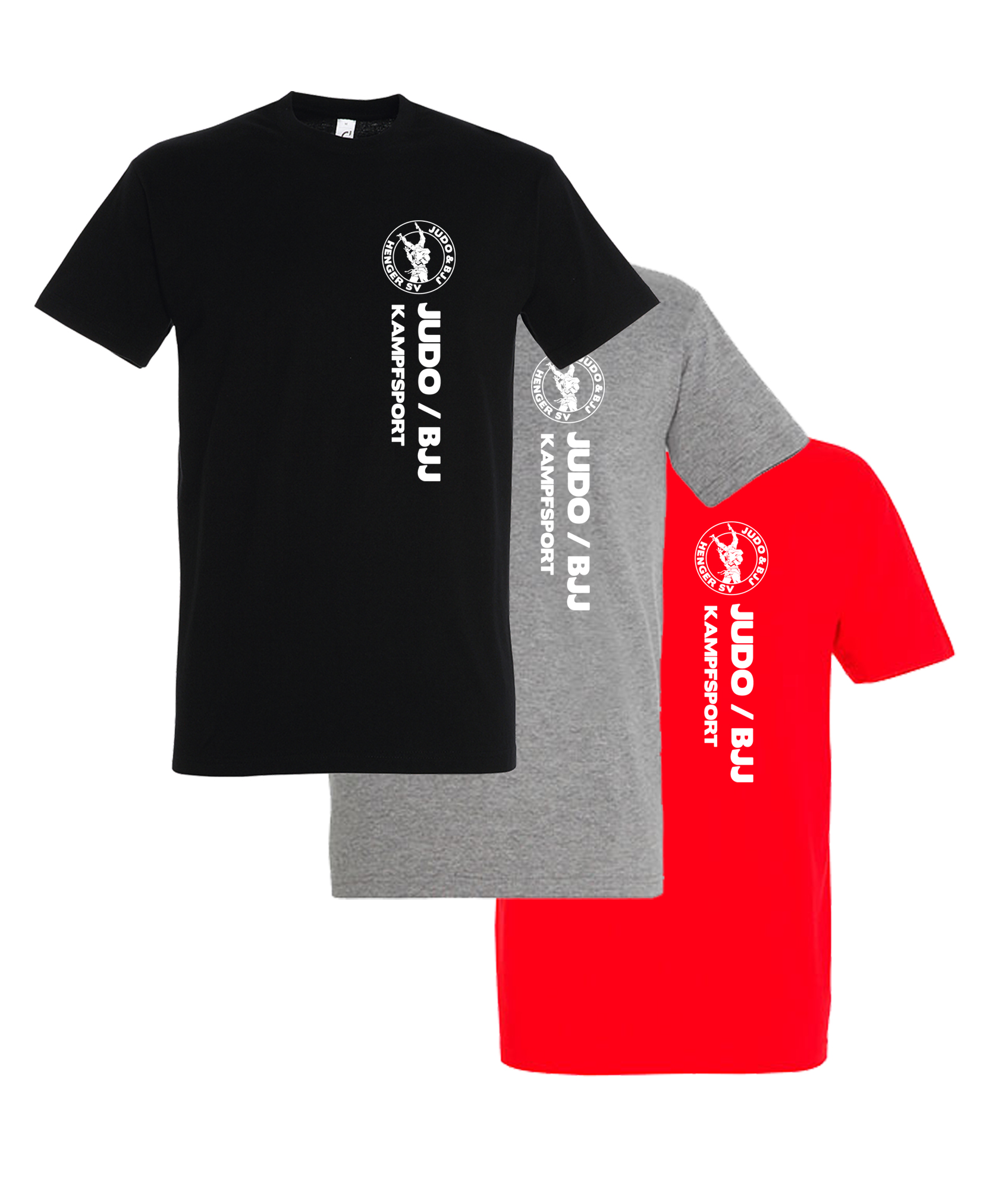 Henger-SV Judo/BJJ T-Shirt 100% Baumwolle 