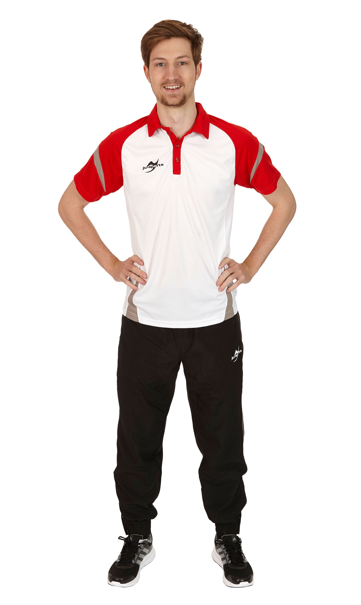 Ju-Sports Element C2 Polo white/red