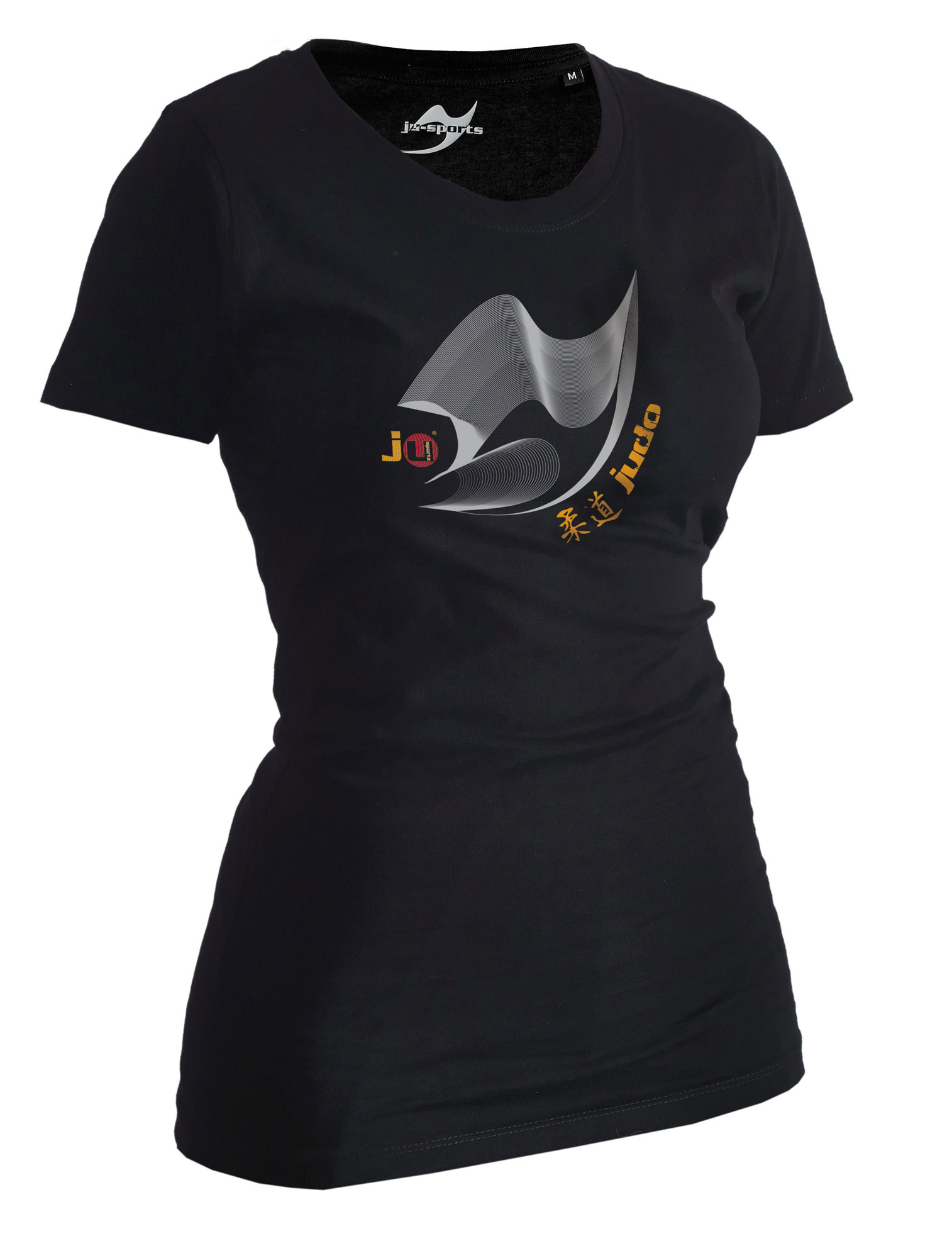 Ju-Sports Judo Shirt Moiré black Lady