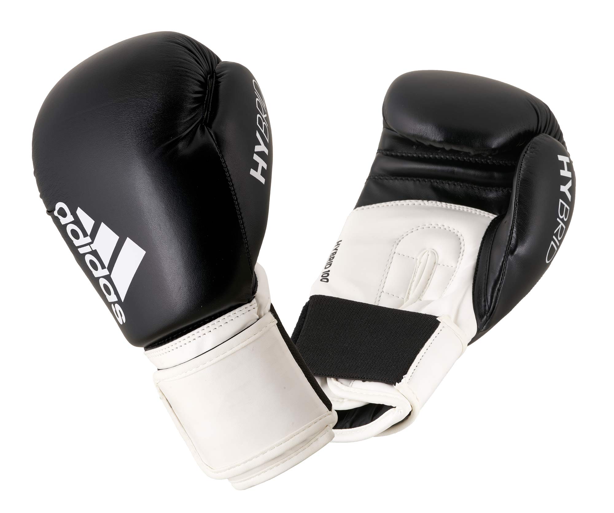 adidas Boxhandschuhe Hybrid 100 ADIH100 schwarz/weiß