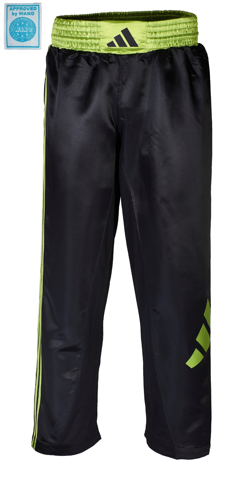 Hose, Trainingshose, Sporthose, Schwarz, Neongrün