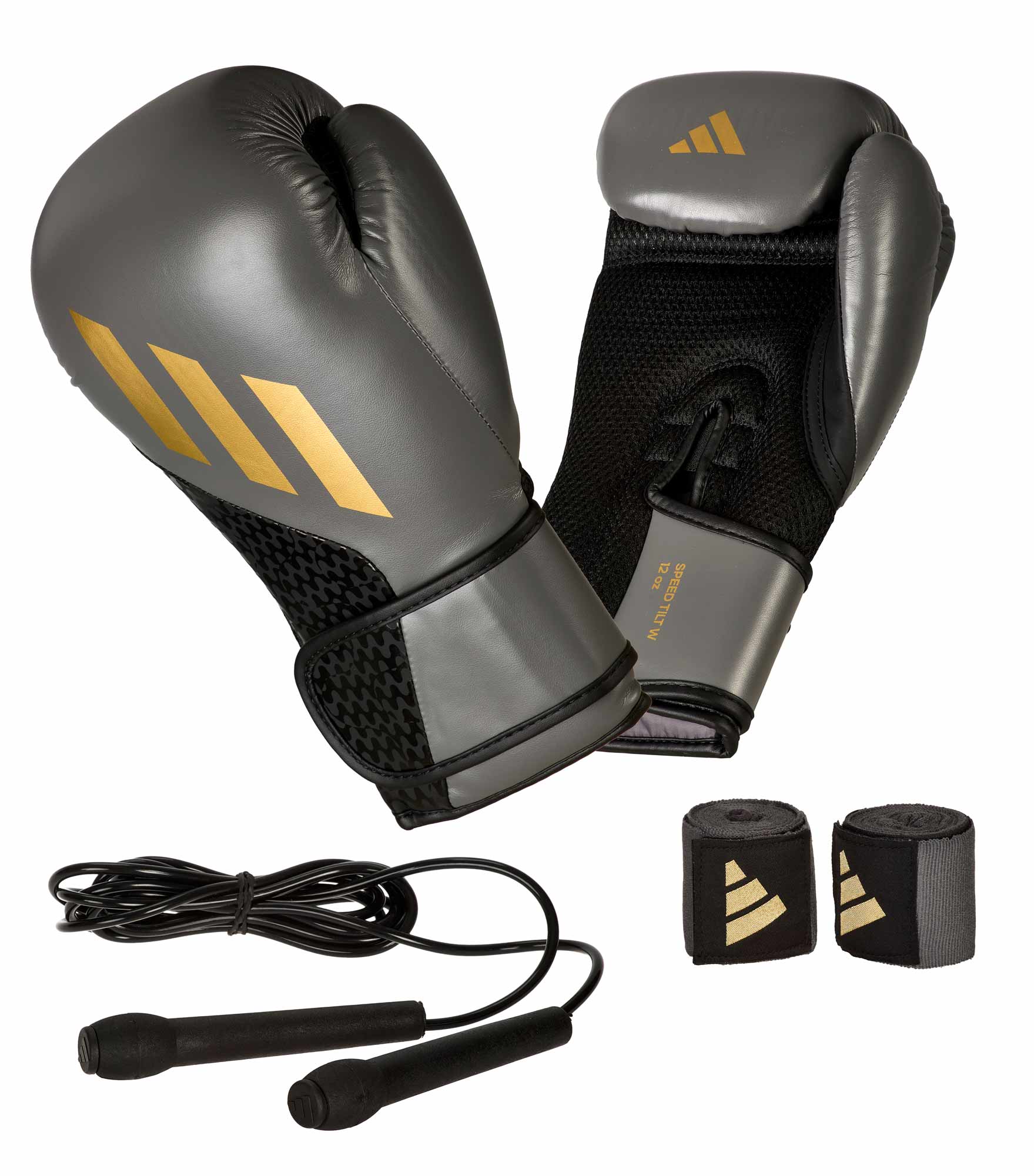 adidas Boxset - Handschuhe, Springseil, Bandagen, adiKITW adidas Boxset - Handschuhe, Springseil, Bandagen, adiKITW