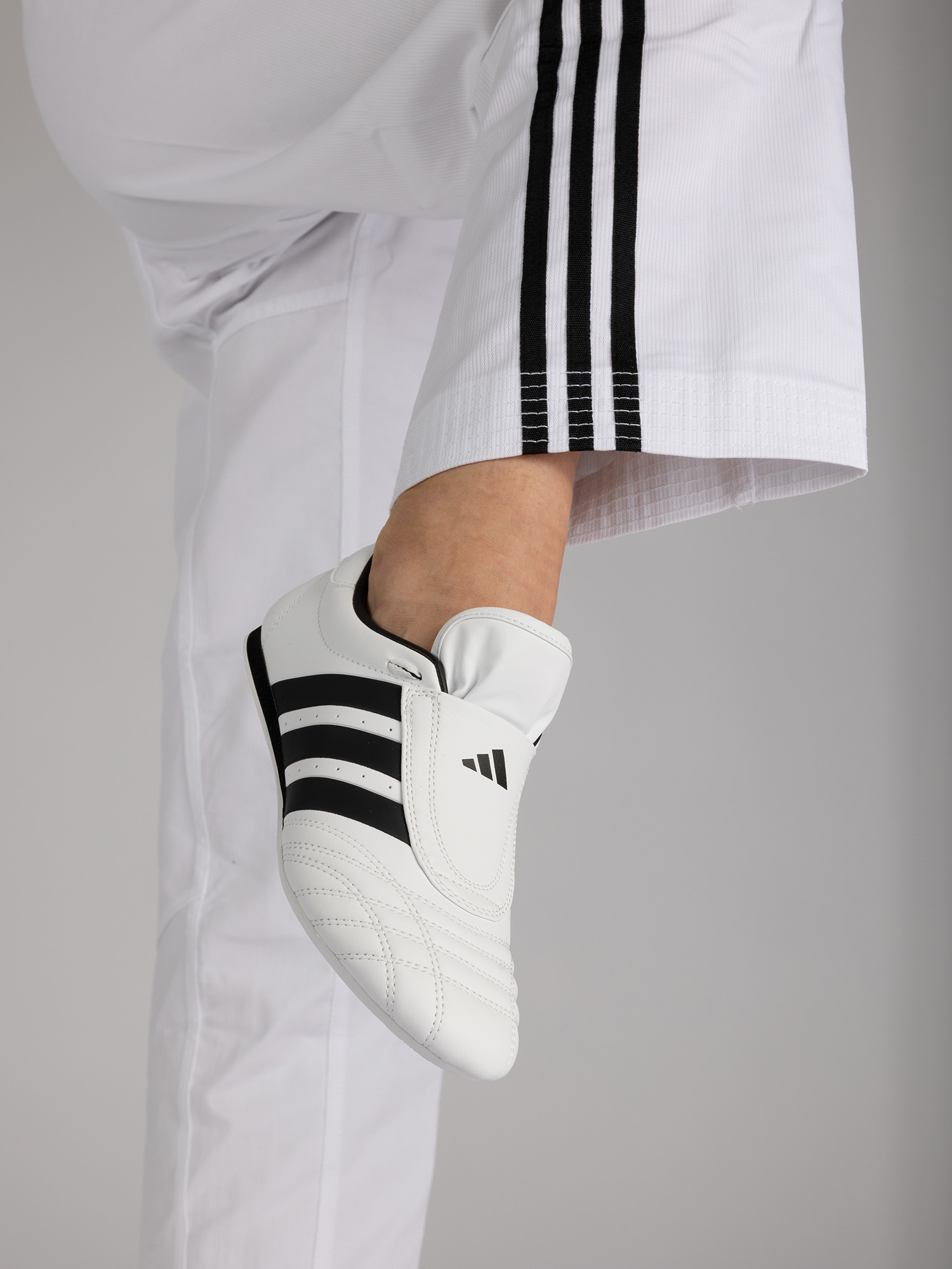 Schuh, SportunSchuhe, Weiß, Gurtband, Kickschutz