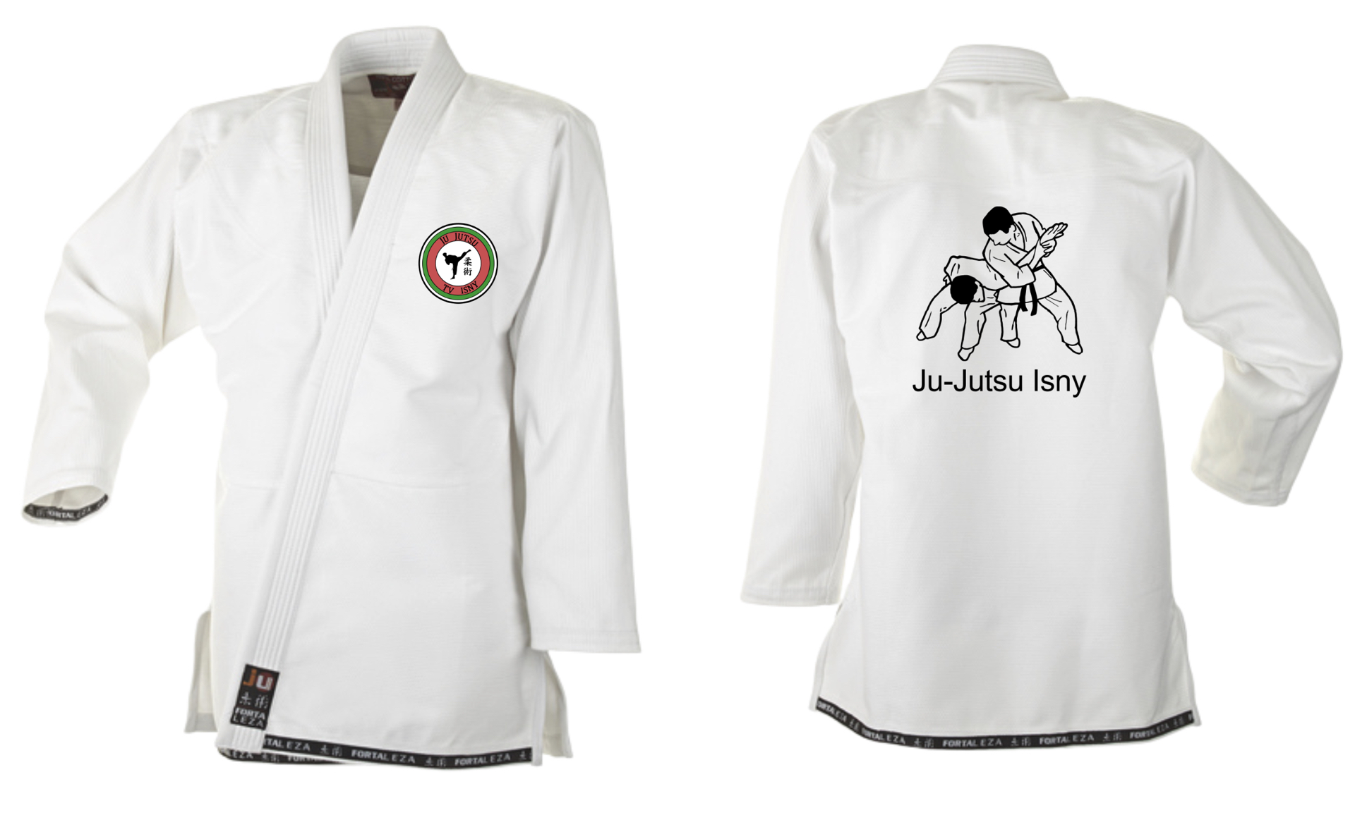 BJJ Starter Gi Fortaleza weiß Ju-Jutsu Isny