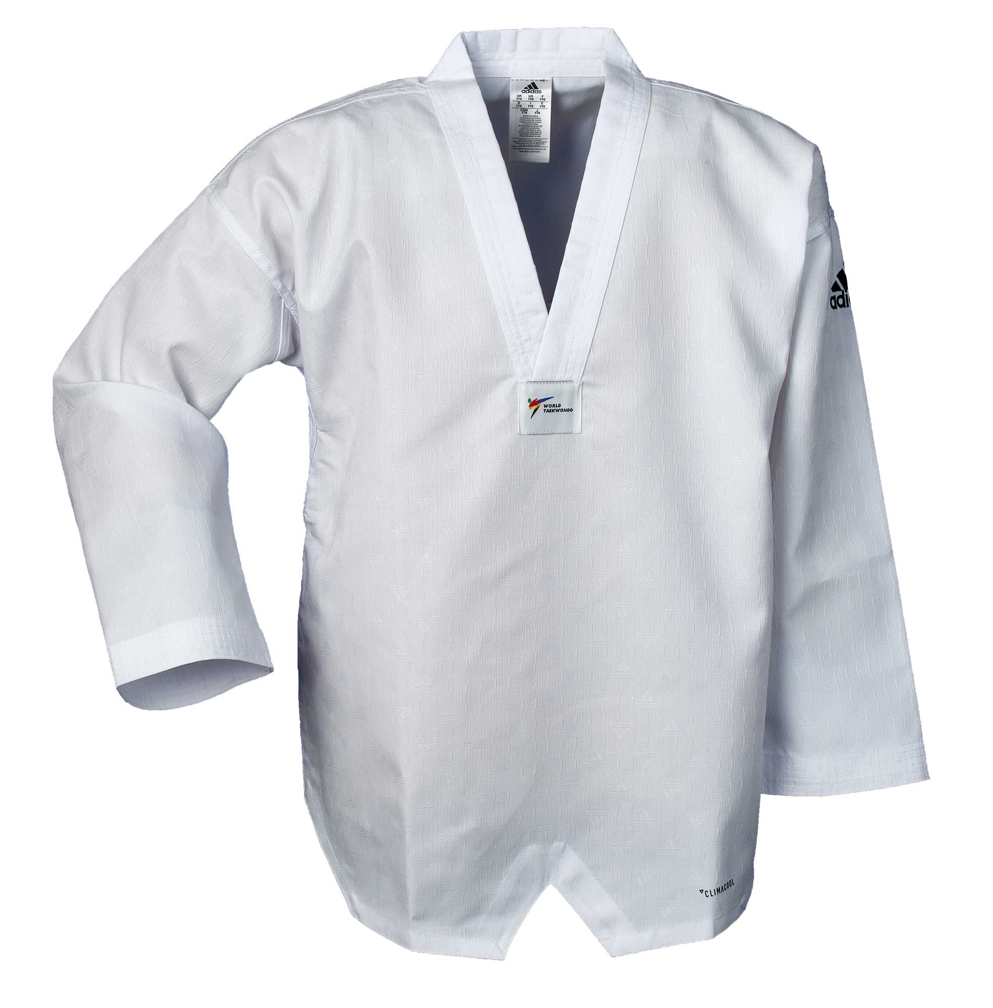 adidas Taekwondo-Anzug adiChamp IV, weißes Revers, ADITCH04