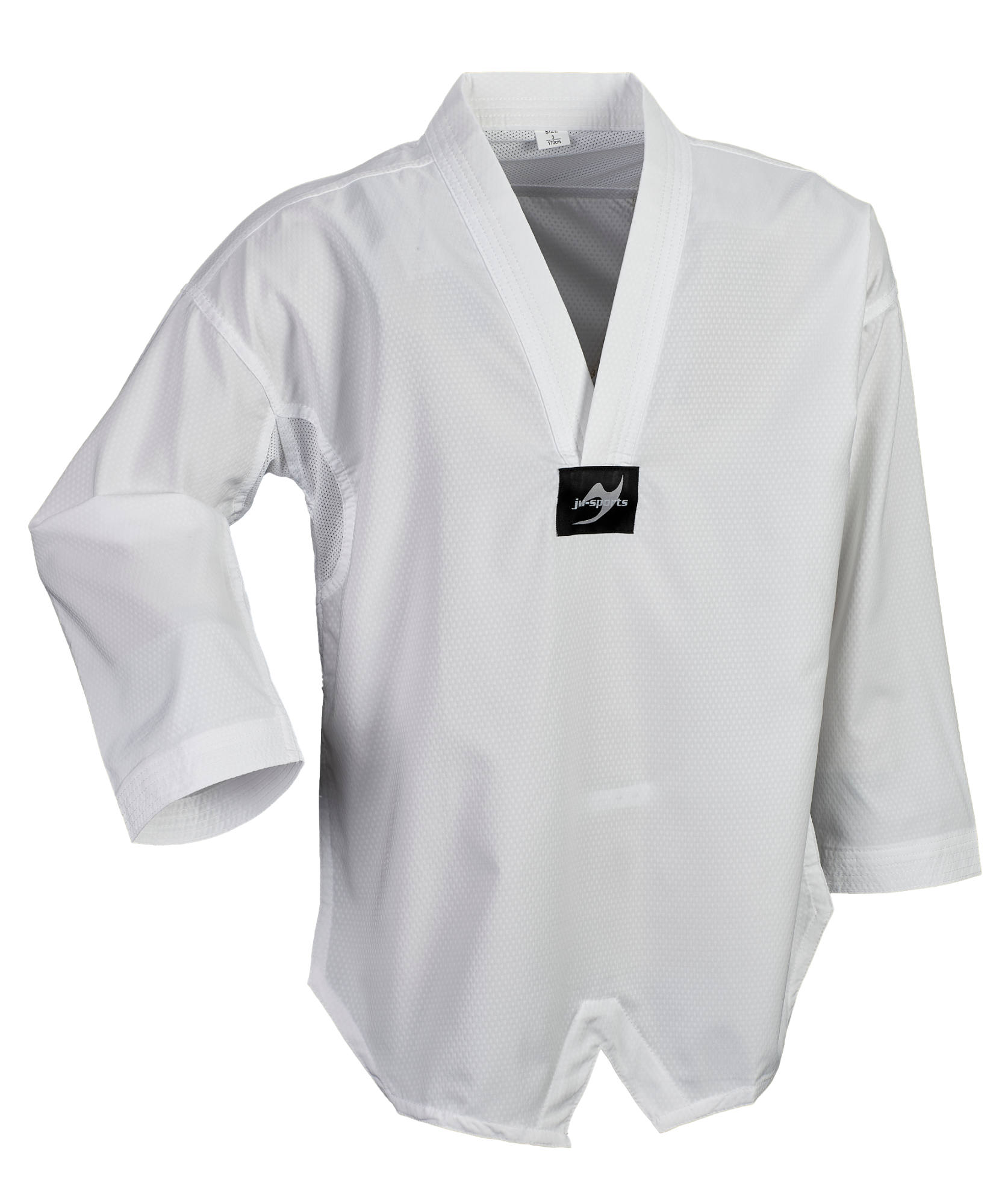 Taekwondo Dobok student pro white collar