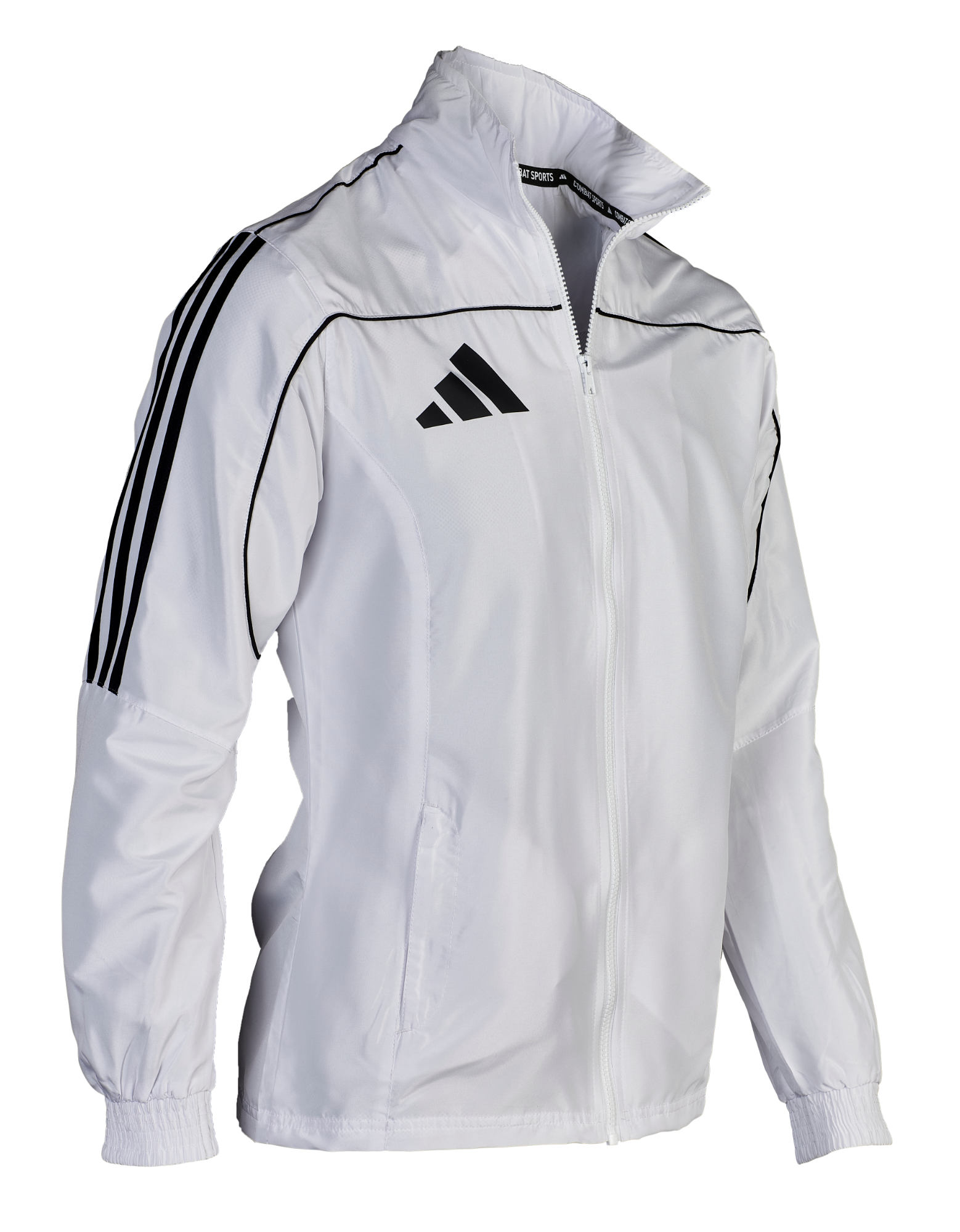 adidas zipped jacket TR40 white