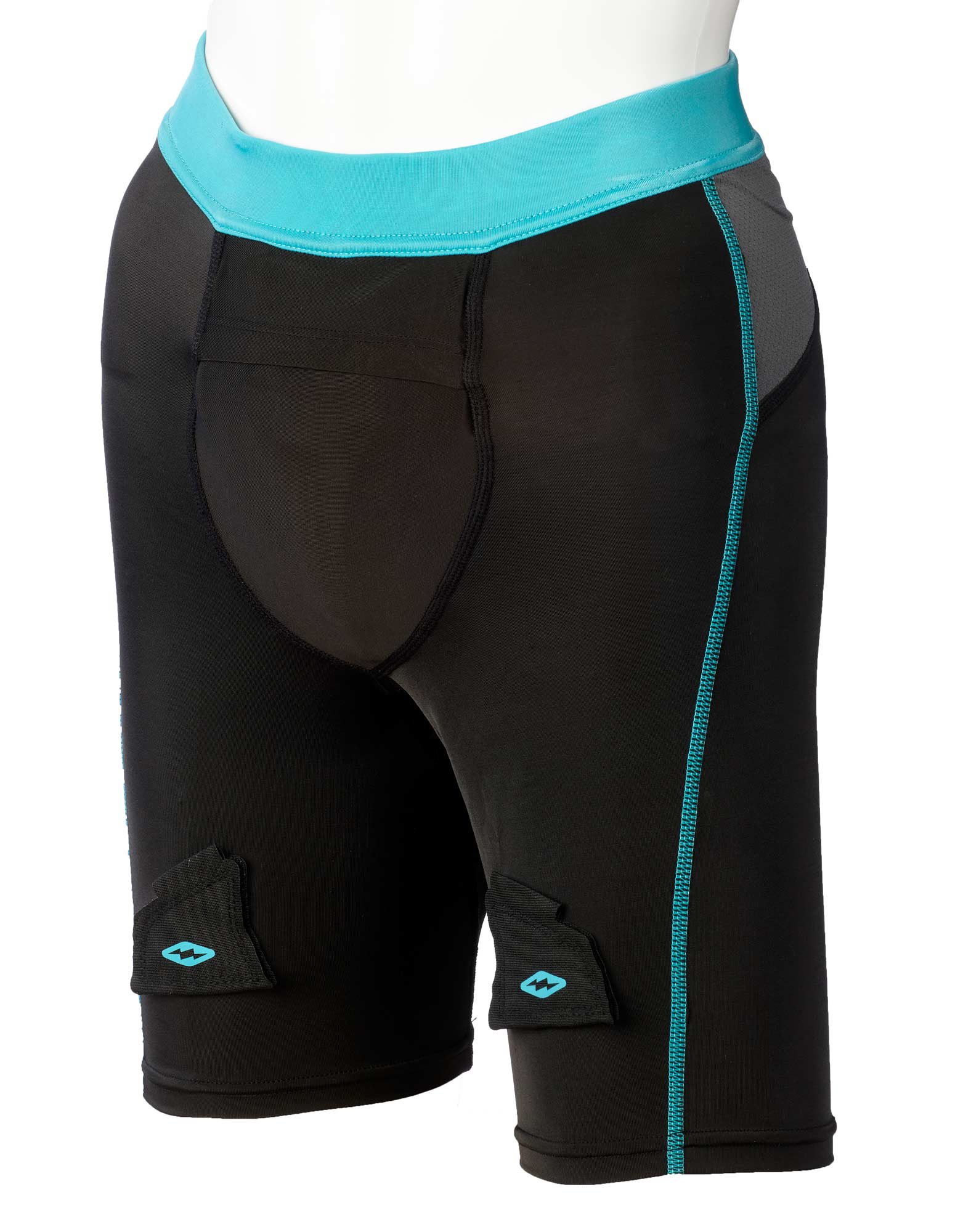 Shock Doctor Tiefschutz: Compression Hockey Short Damen mit Pelvic Protector, 30060