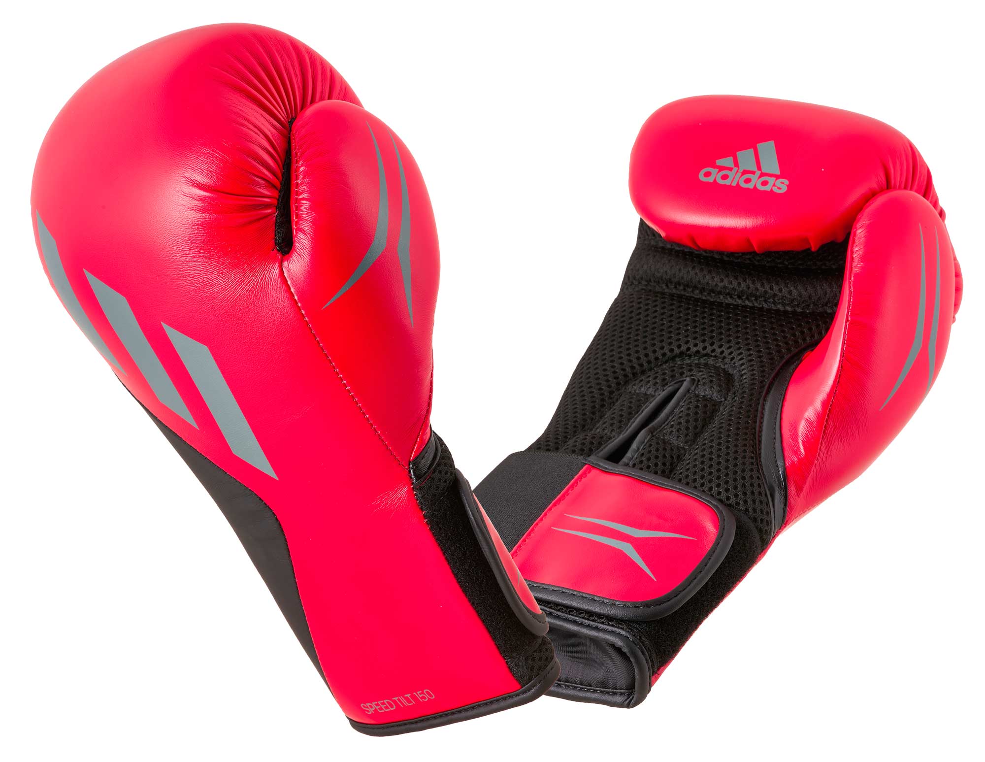 adiSPD150TG-Boxing-Glove-red_gray-10OZ-01 adidas boxing gloves SPEED TILT 150 SPD150TG red/grey