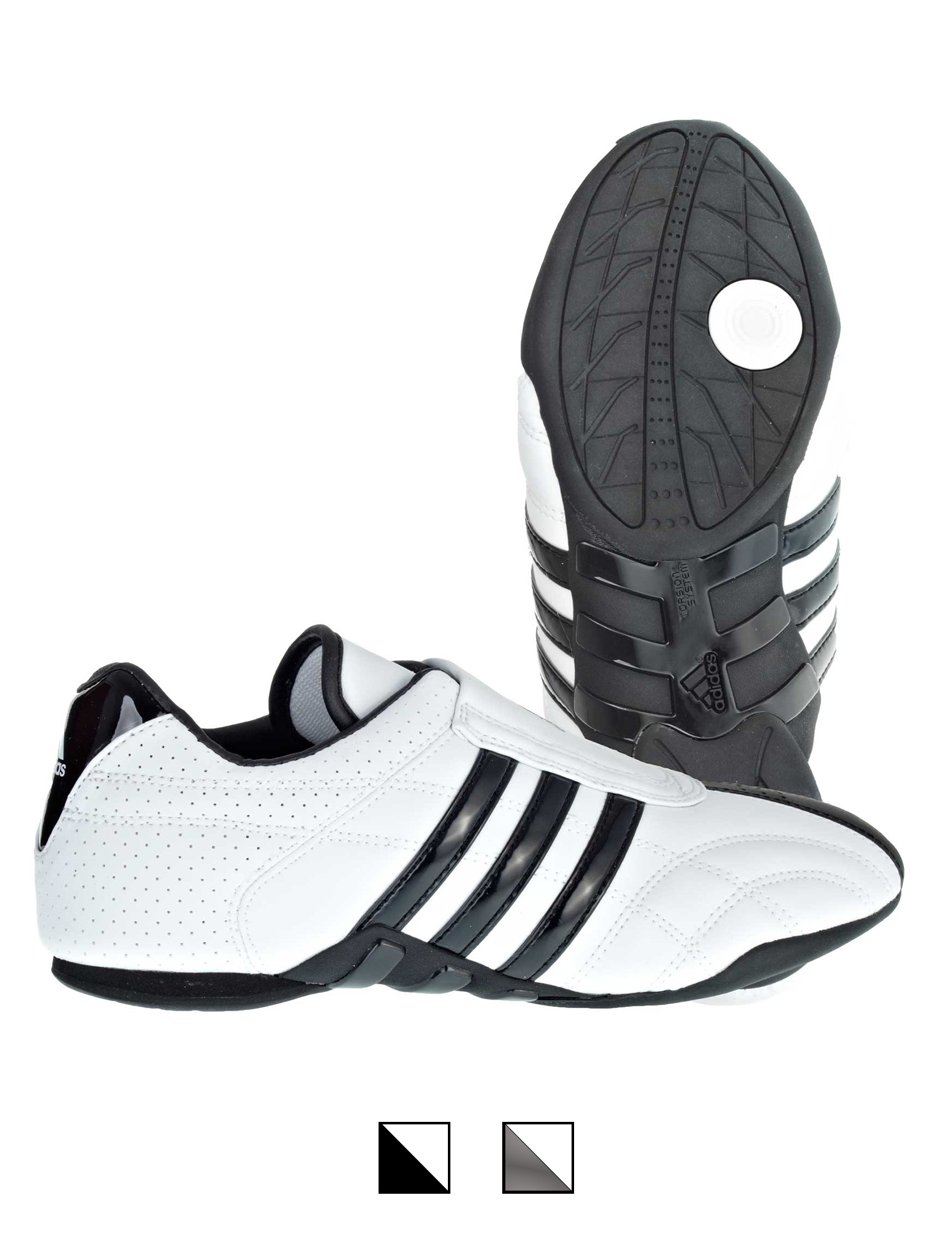 adidas adilux TKD sneakers white / black stripes