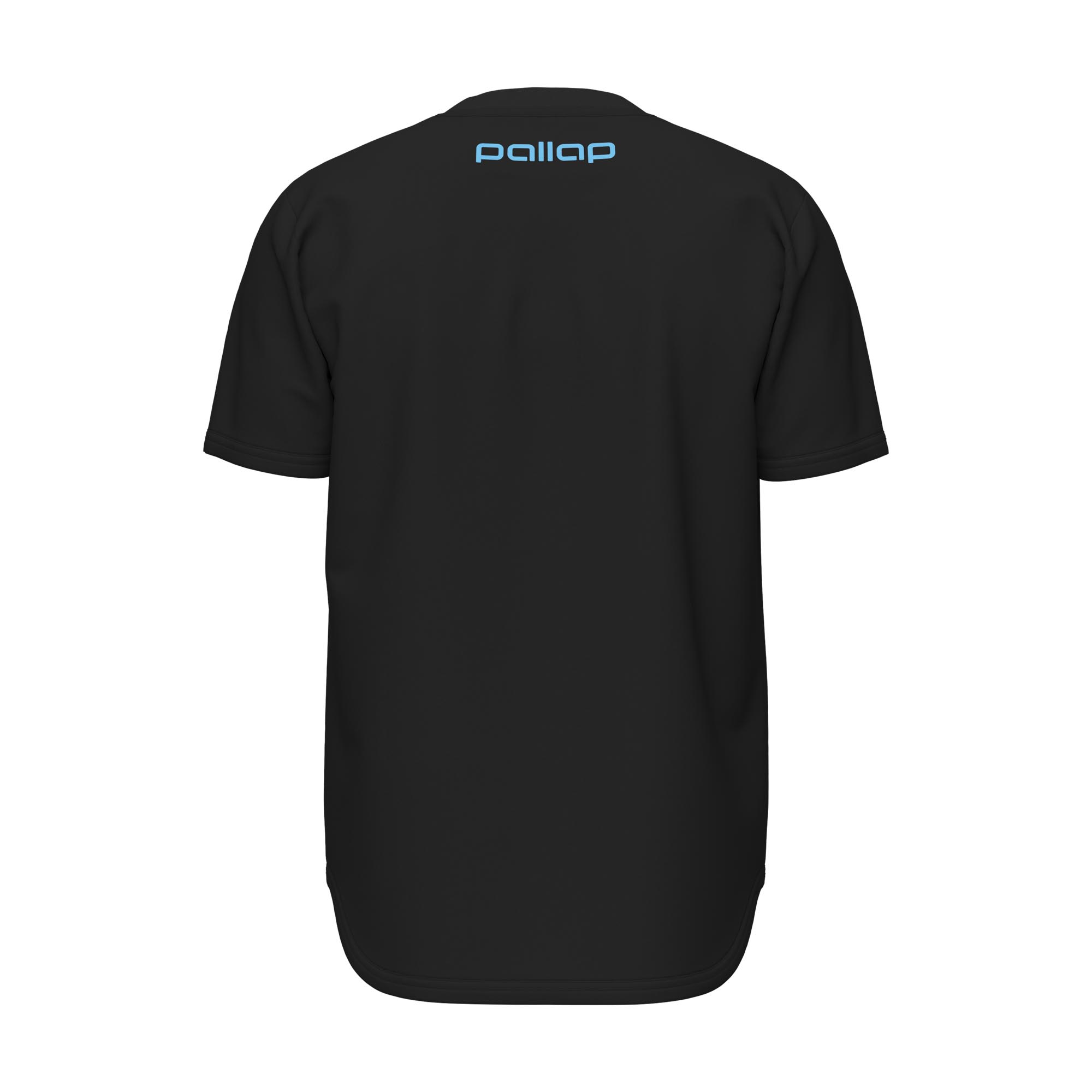 Pallap men's team shirt black/pulse blue