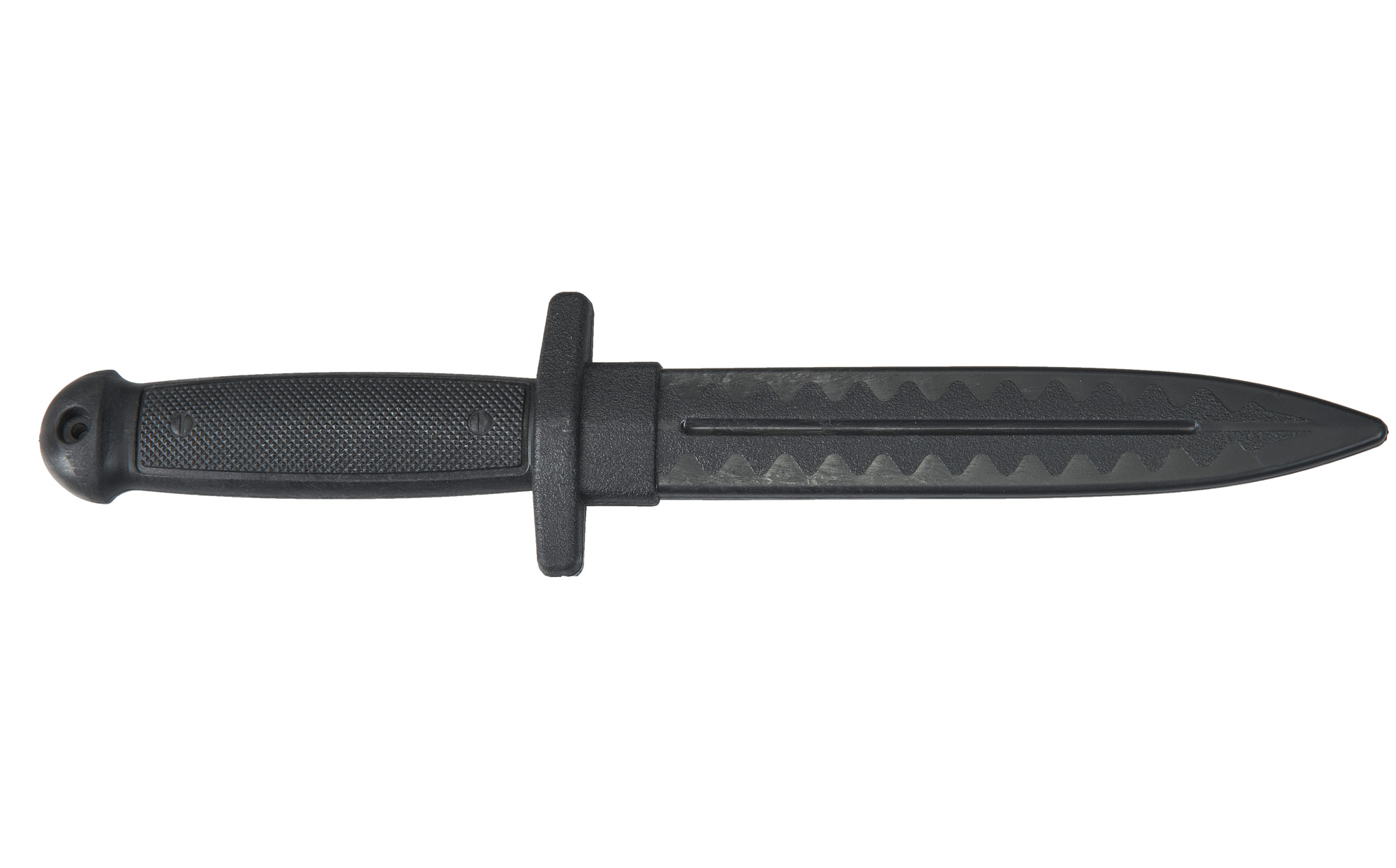 Rubber Knife Black