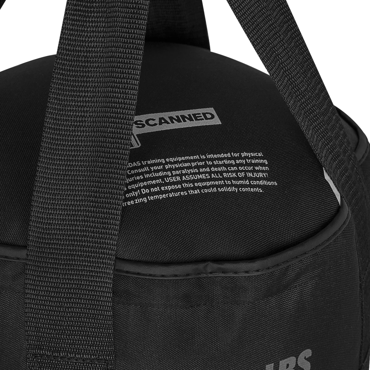 RUCKSACK, SCHWARZ, POLYESTER, TRÄGERGUT, SCANNED