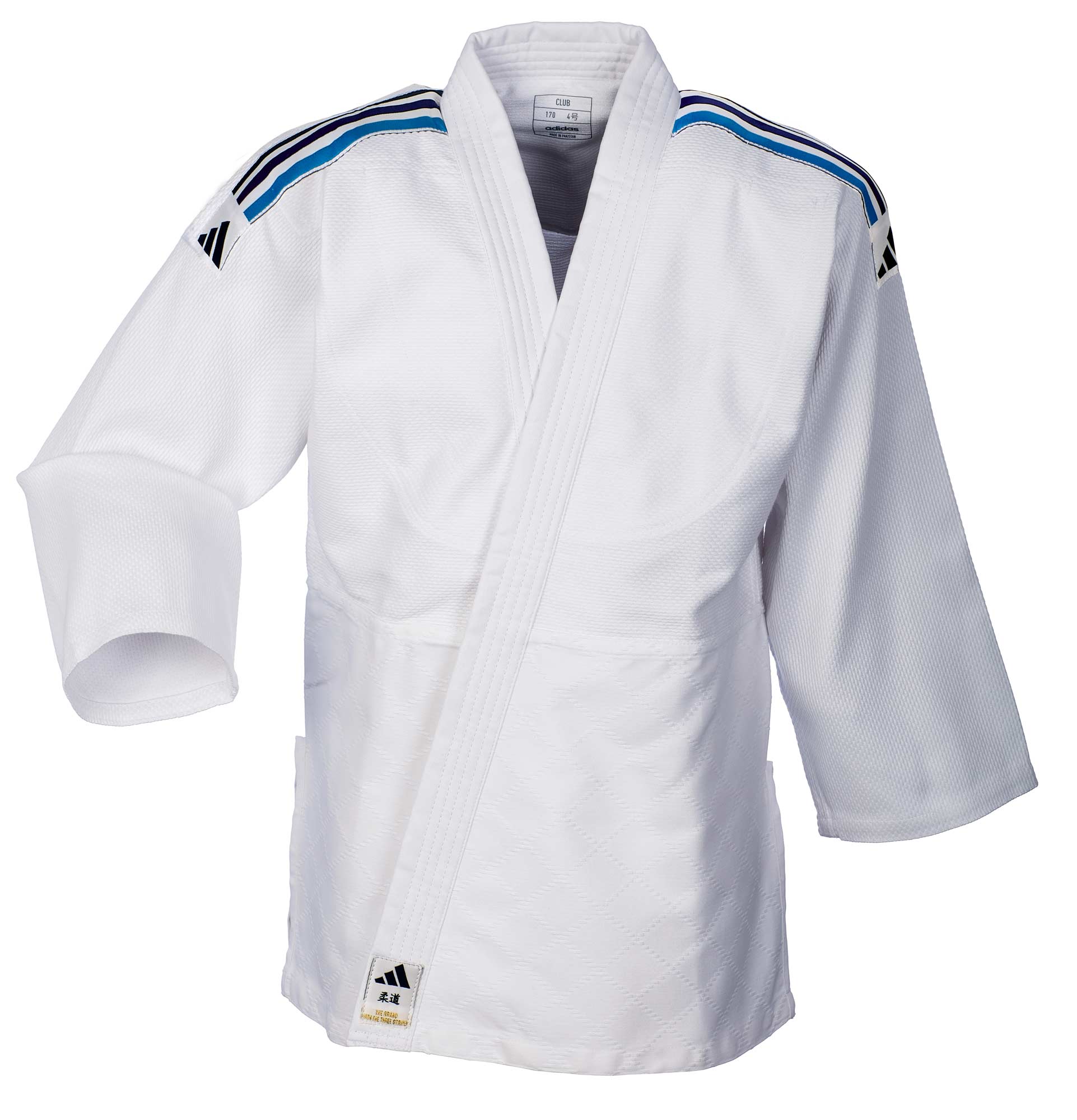 adidas judo gi Club J350 white/gradient blue