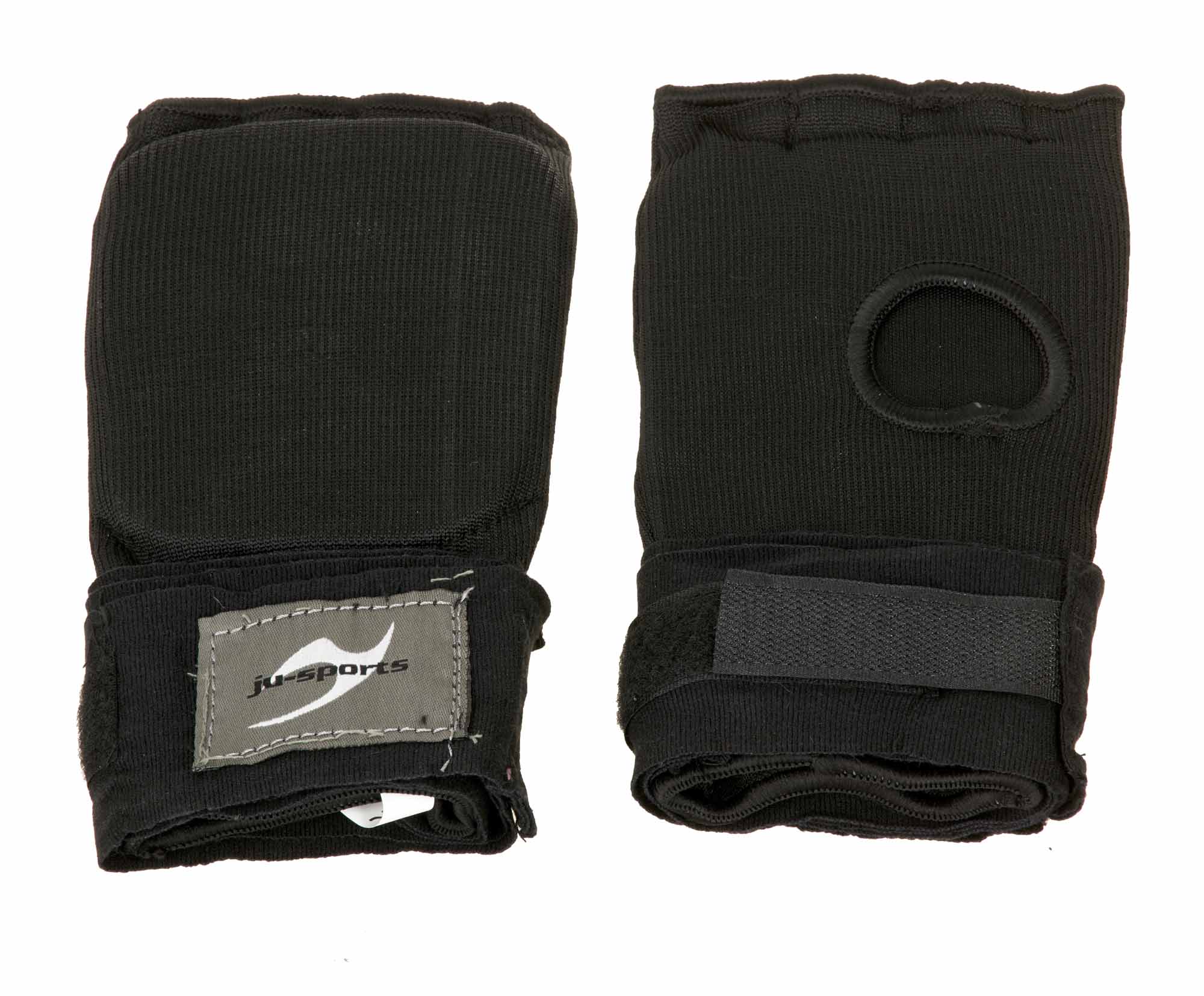 Ju-Sports Inner Gloves with Wraps black