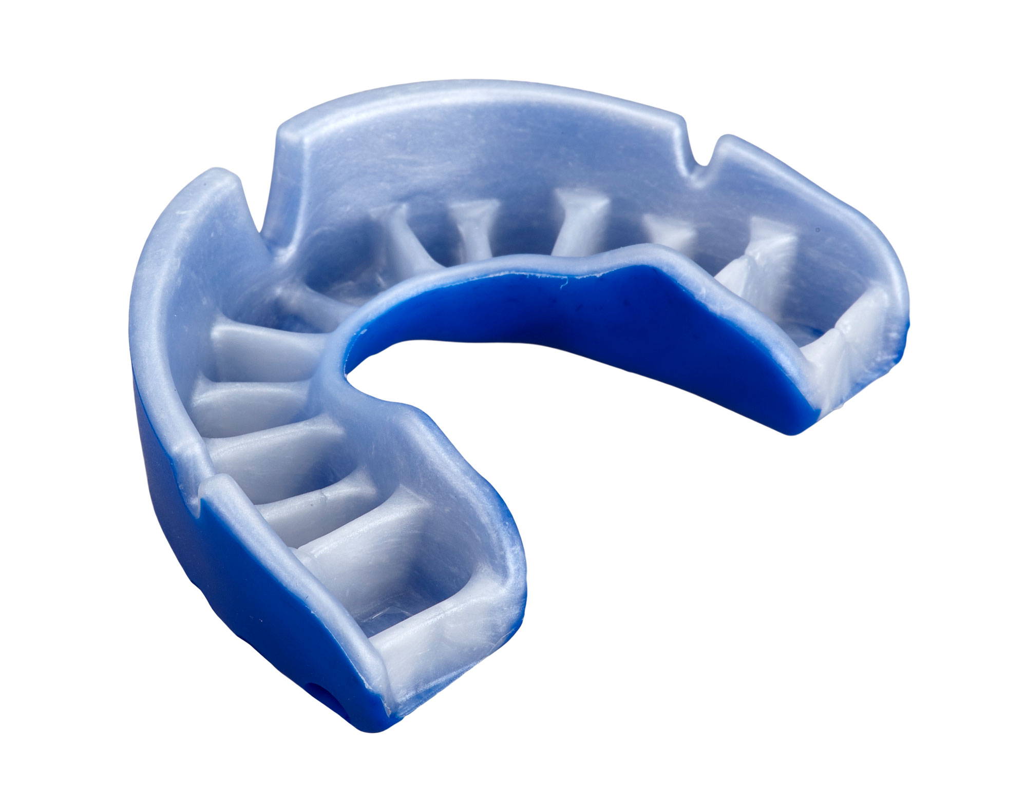 OPRO Mouthguard Gold Level Senior blue/pearl