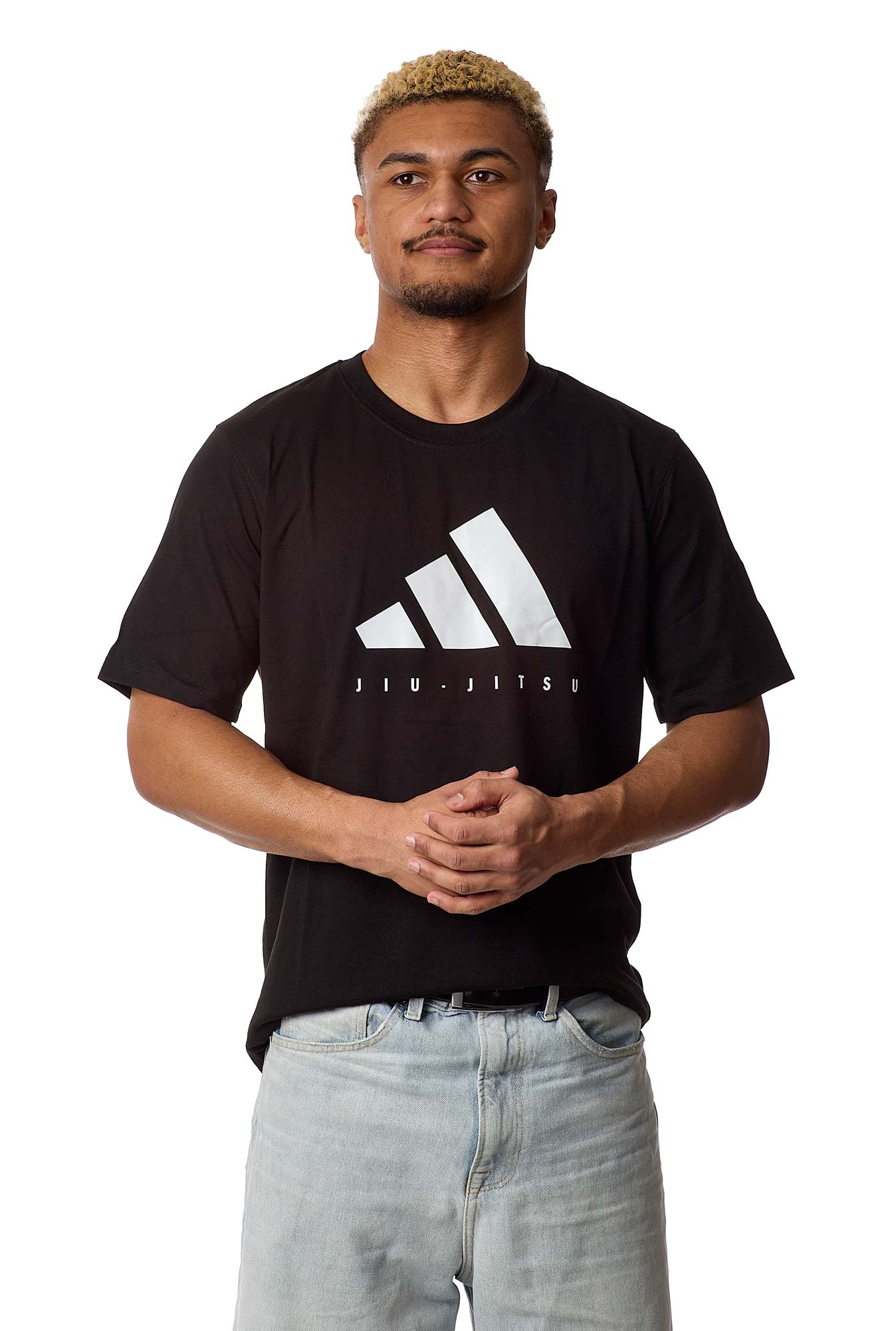 adidas Community Line T-Shirt Jiu-Jitsu schwarz, adiCLTS25-JJ