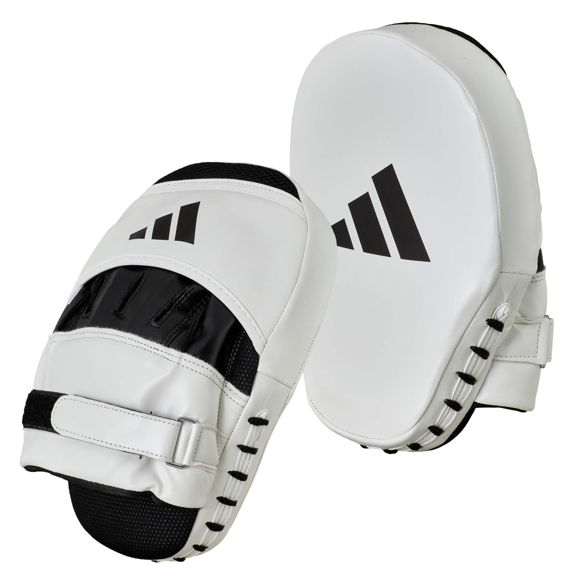 adidas Speed Coach mitts, white/black, ADISBAC01