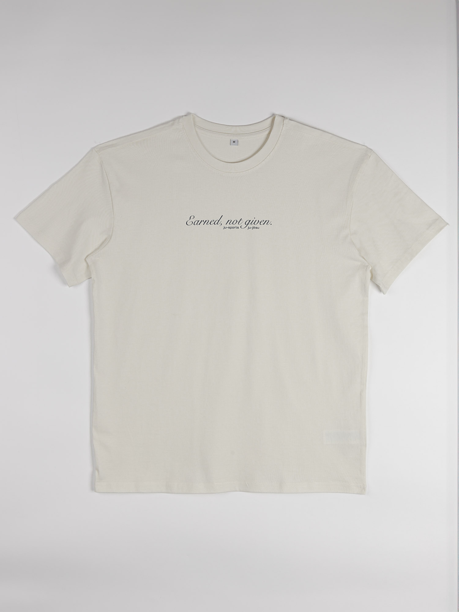 Ju-Sports Oversized Shirt "Earned, not given"