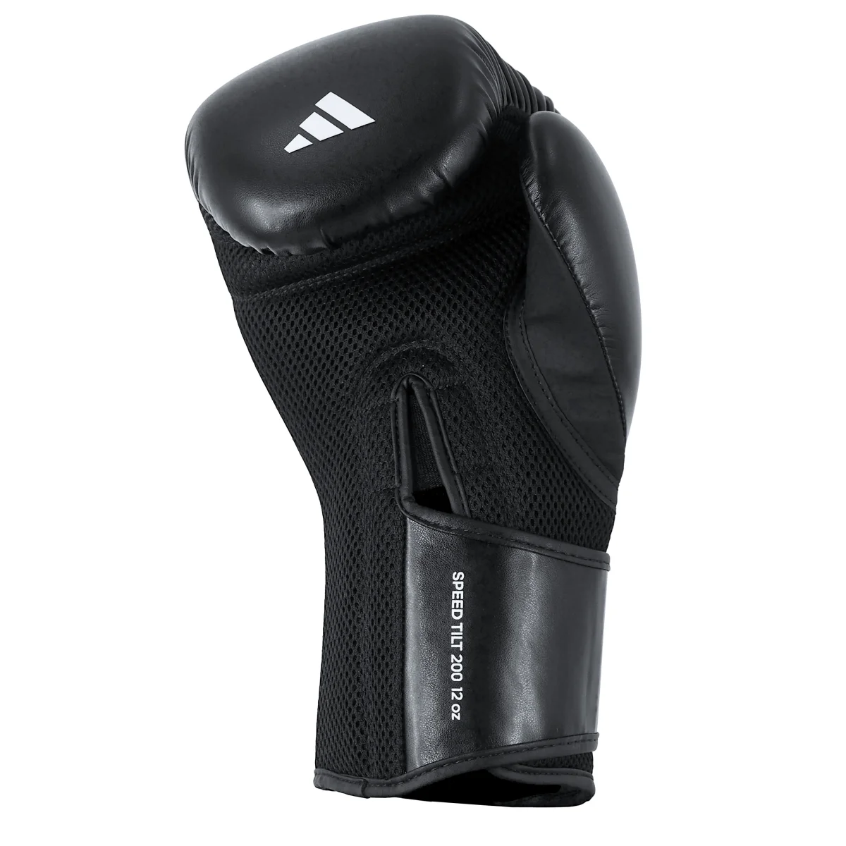 Boxhandschuhe, Trainingshandschuh, Schwarz, Mesh-Material, Klettverschluss